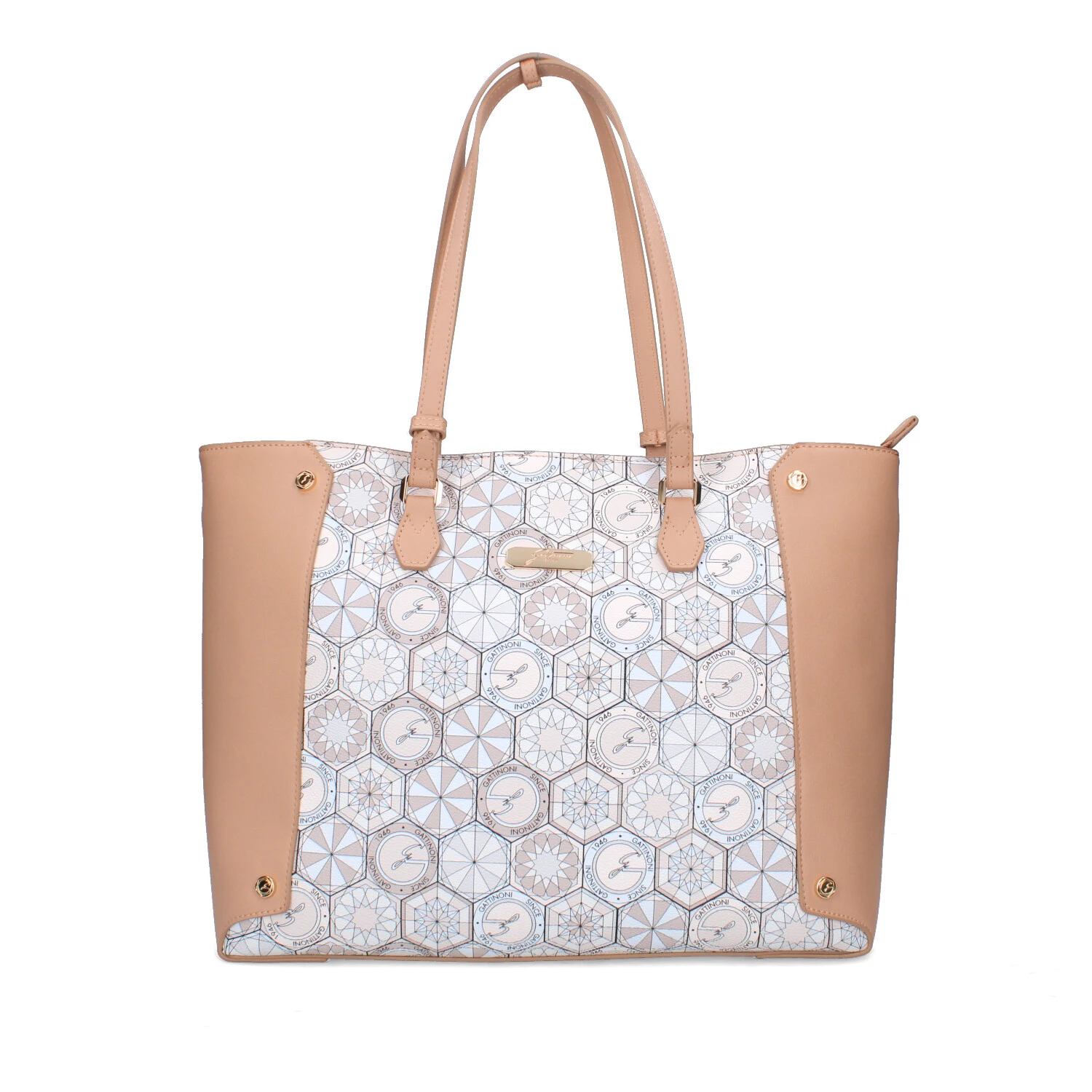 BORSA A SPALLA BINTD8398WZ DONNA BEIGE