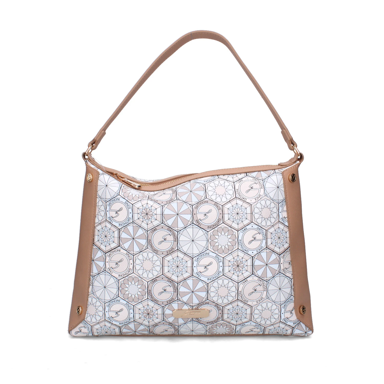 BORSA A SPALLA BENTD8623WZ DONNA BEIGE