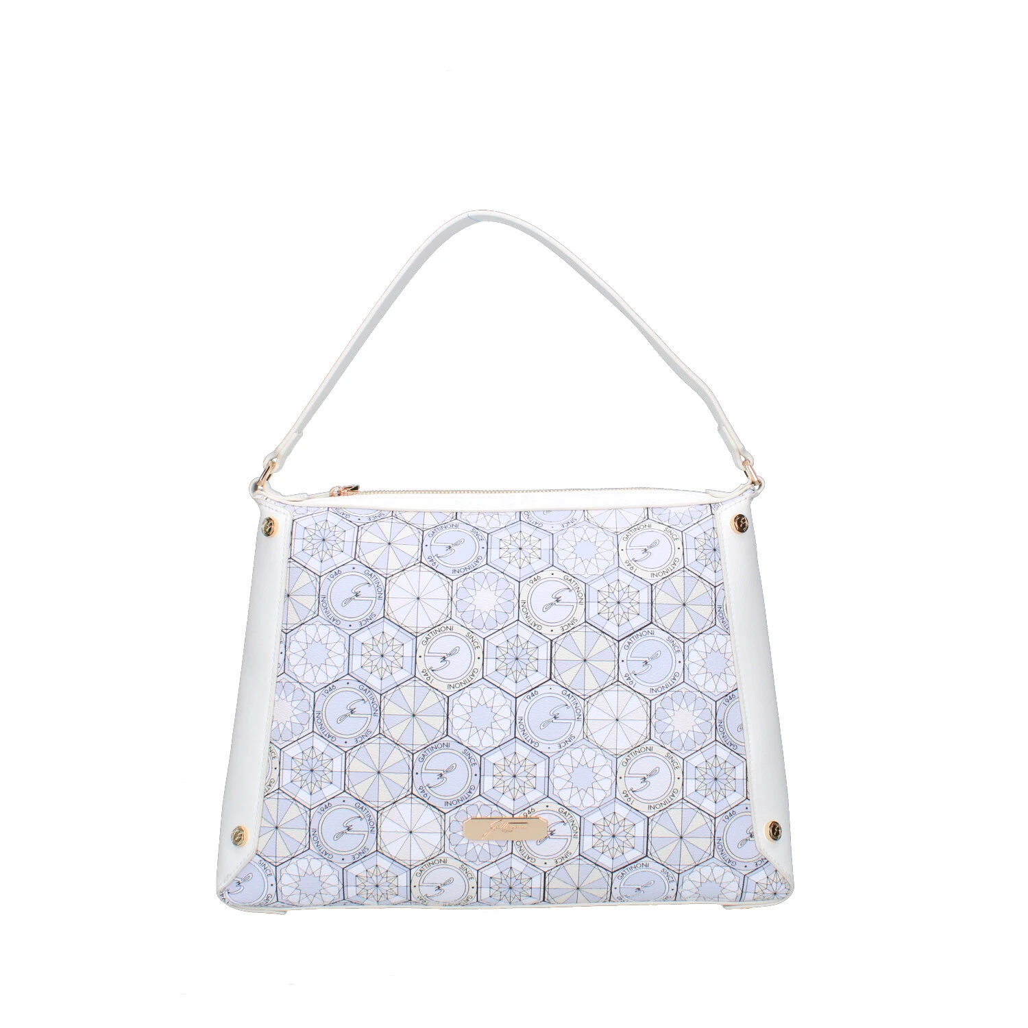BORSA A SPALLA BENTD8623WZ DONNA BIANCO