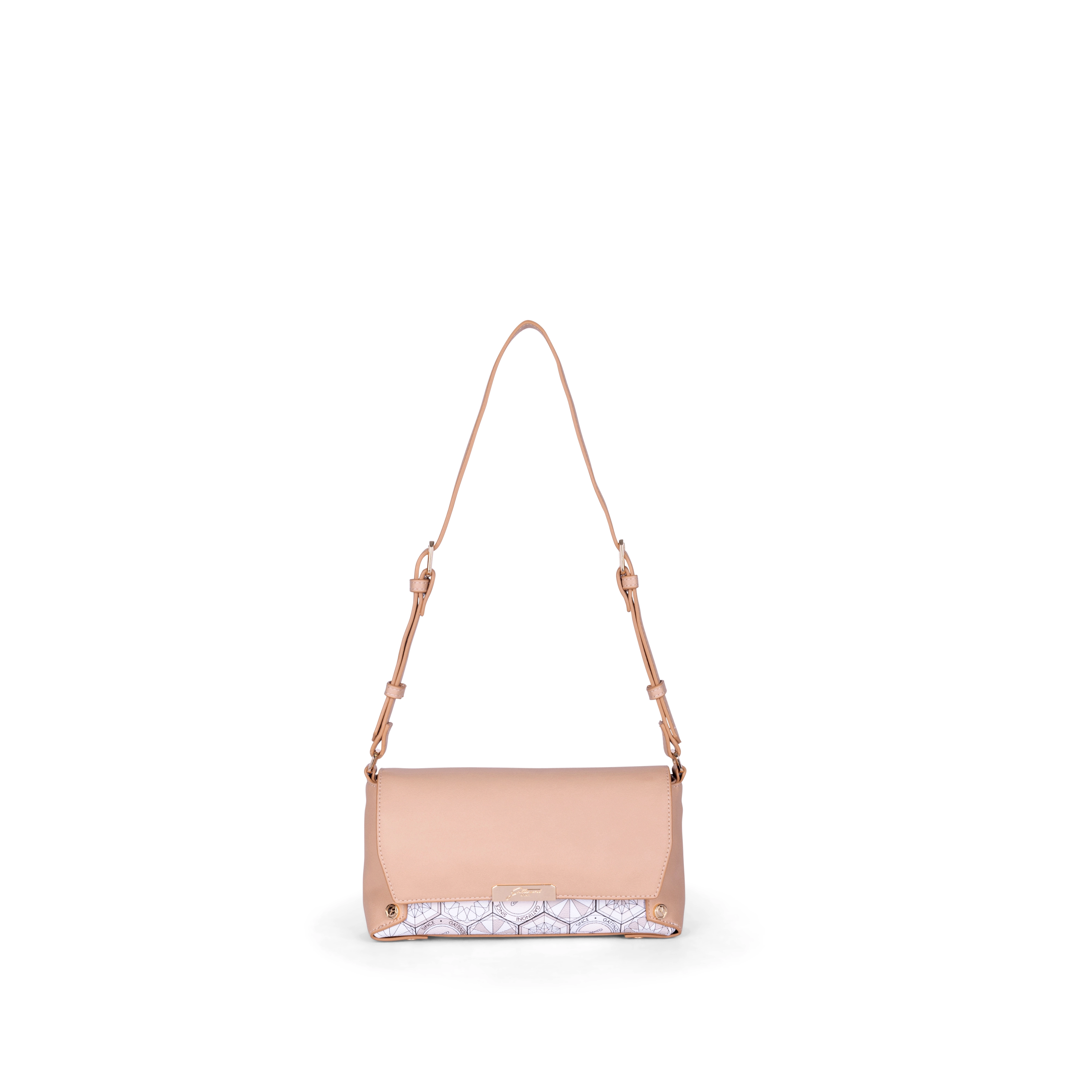 BORSA A SPALLA BENTD8624WZ DONNA BEIGE