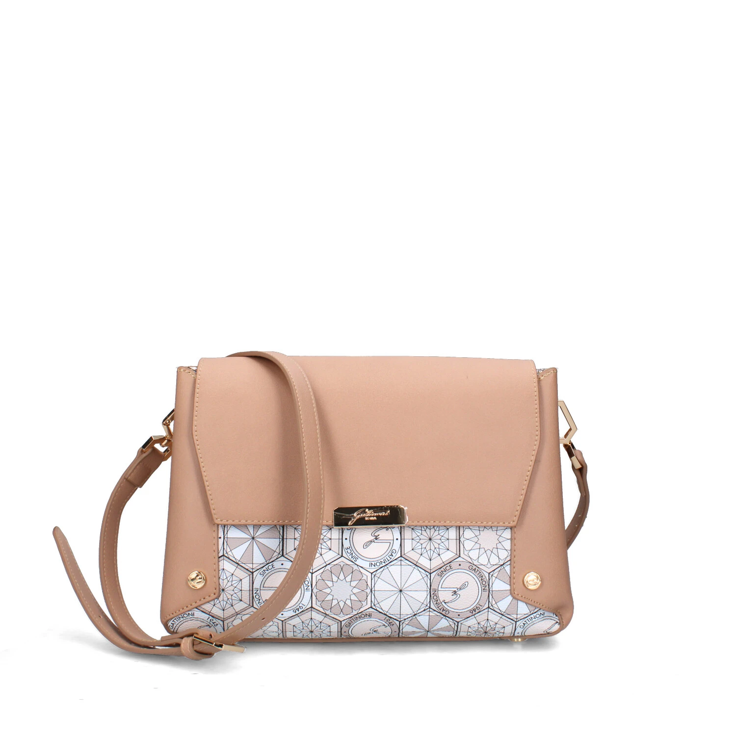 BORSA A SPALLA BINTD8356WZ DONNA BEIGE