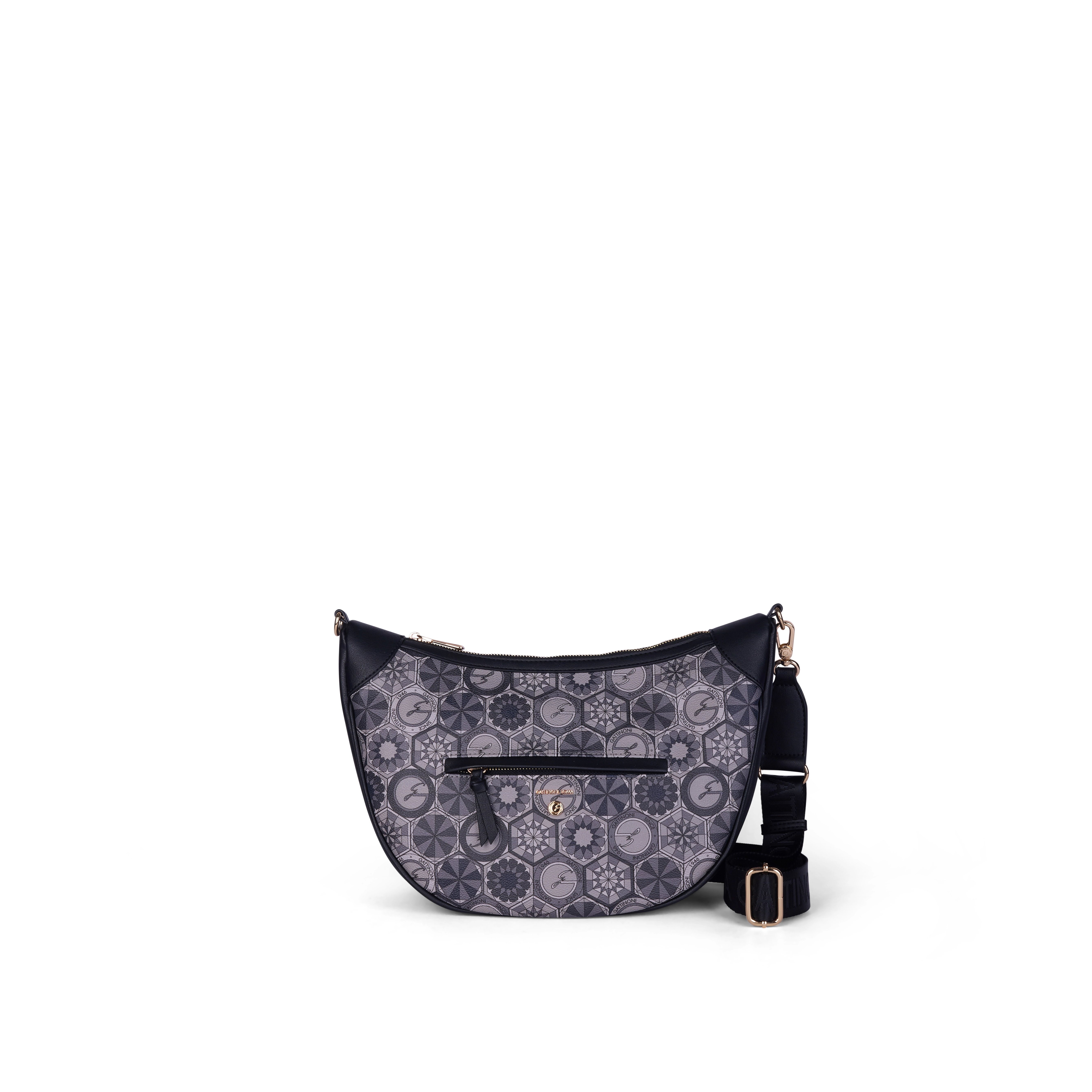 BORSA A SPALLA BENTD8618WZ DONNA GRIGIO