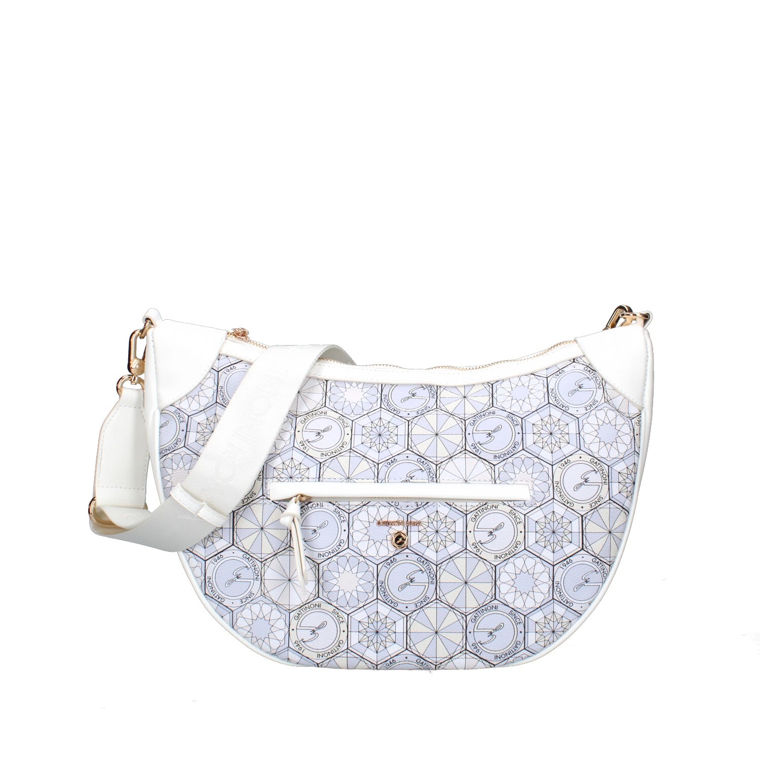 BORSA A SPALLA BENTD8618WZ DONNA BIANCO