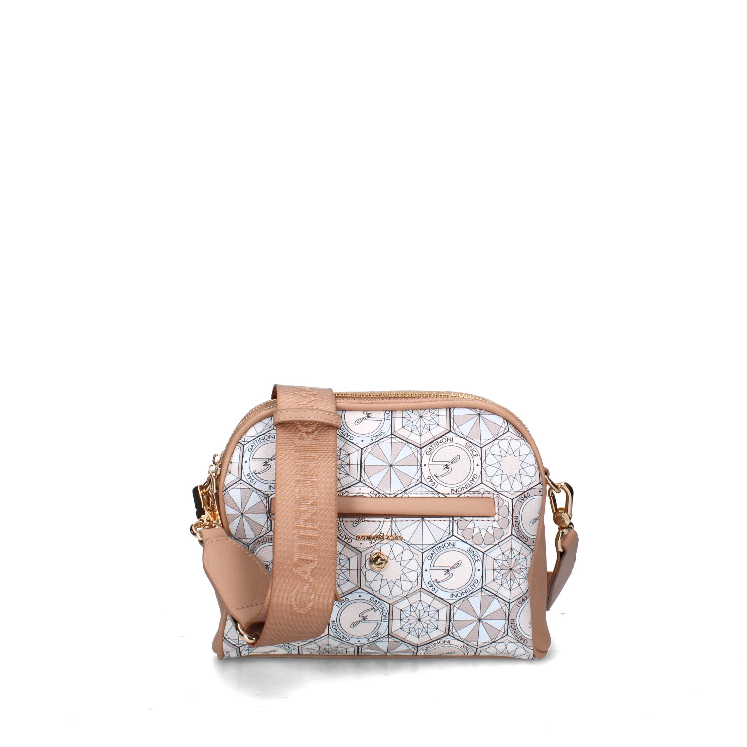 BORSA A SPALLA BENTD8620WZ DONNA BEIGE