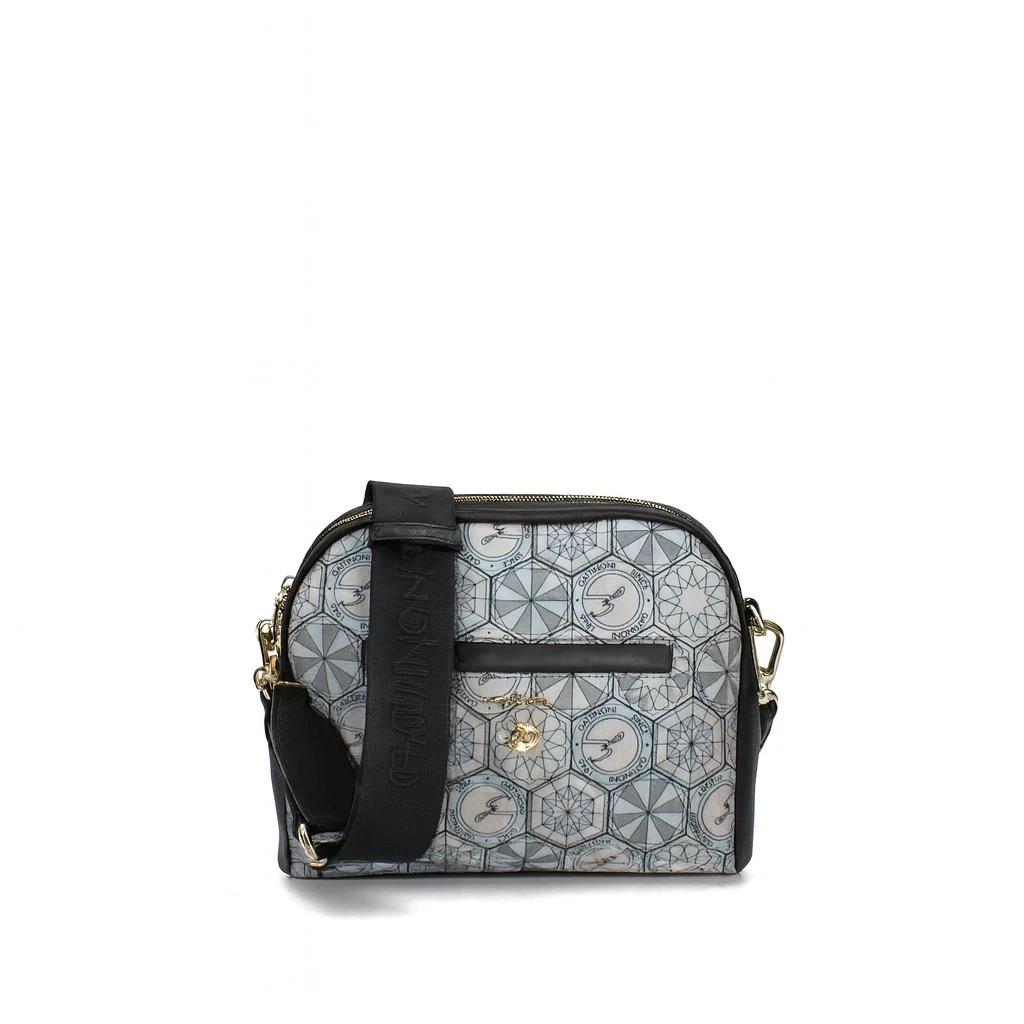 BORSA A SPALLA BENTD8620WZ DONNA GRIGIO