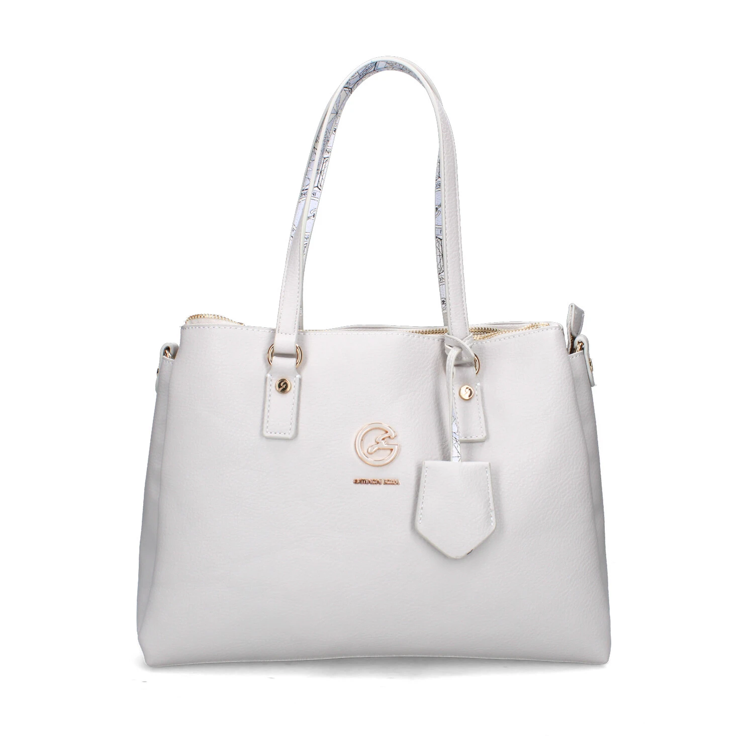 BORSA A SPALLA BINDN8415WV DONNA BIANCO
