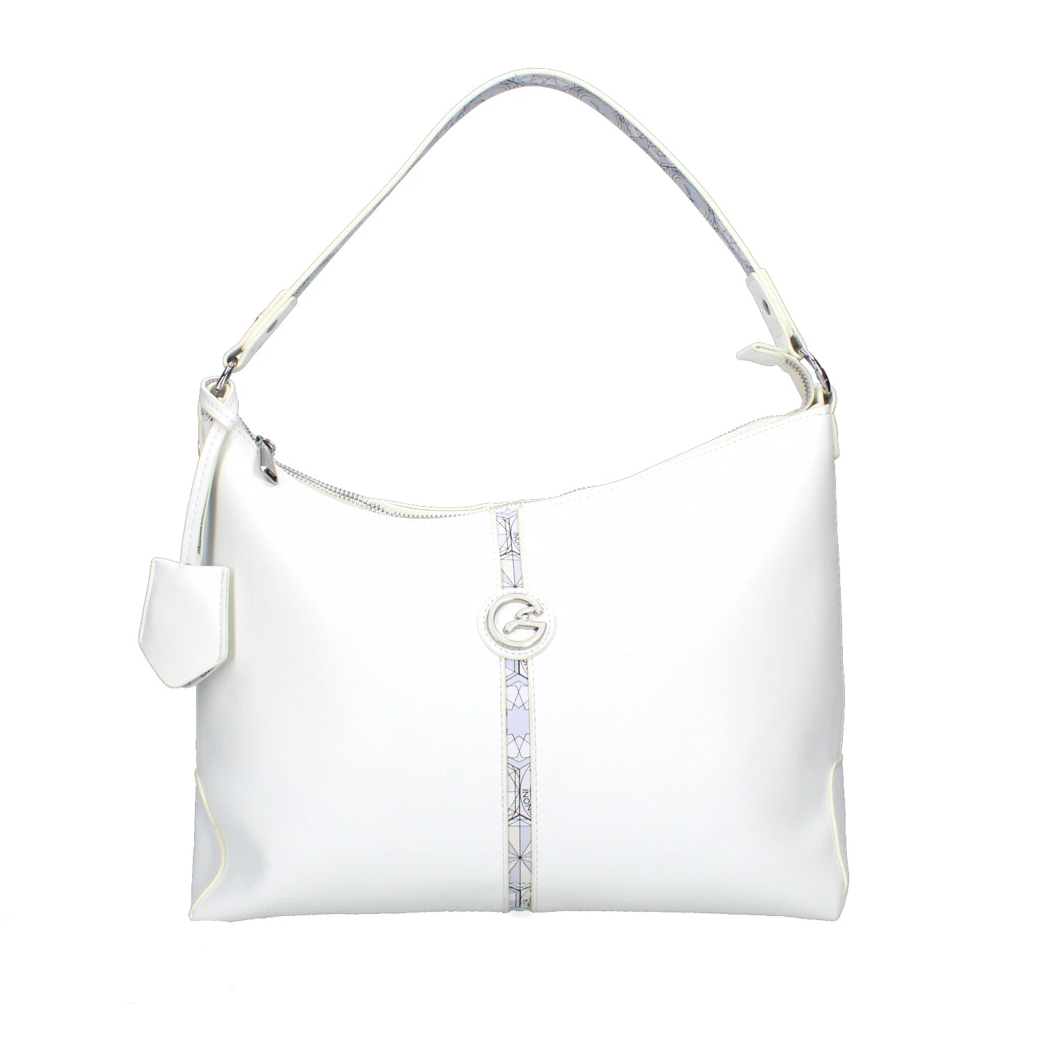BORSA A SPALLA BEN2E8583WV DONNA BIANCO