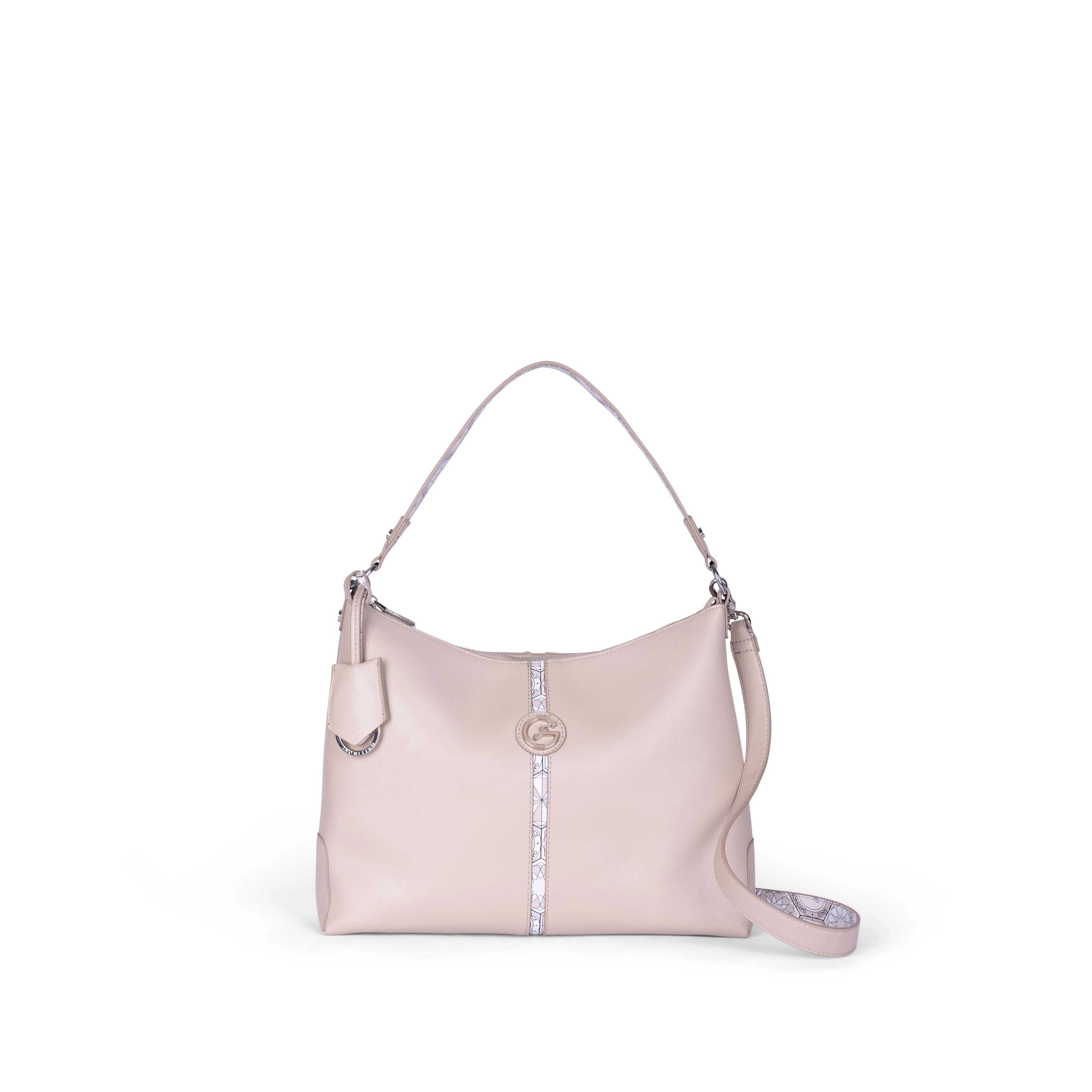 BORSA A SPALLA BEN2E8583WV DONNA BEIGE