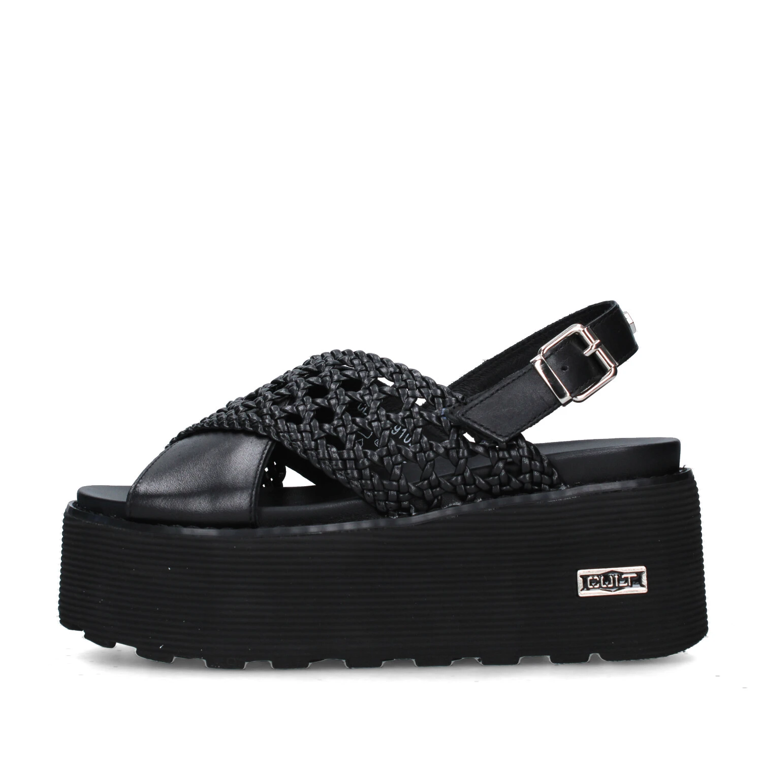 SANDALI CON ZEPPA CLW389102 DONNA NERO
