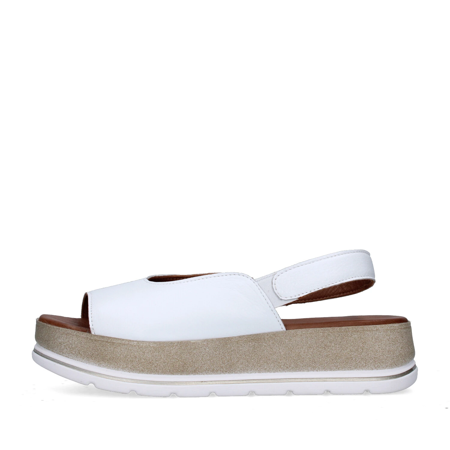 SANDLAI CON ZEPPA WE3403 DONNA BIANCO