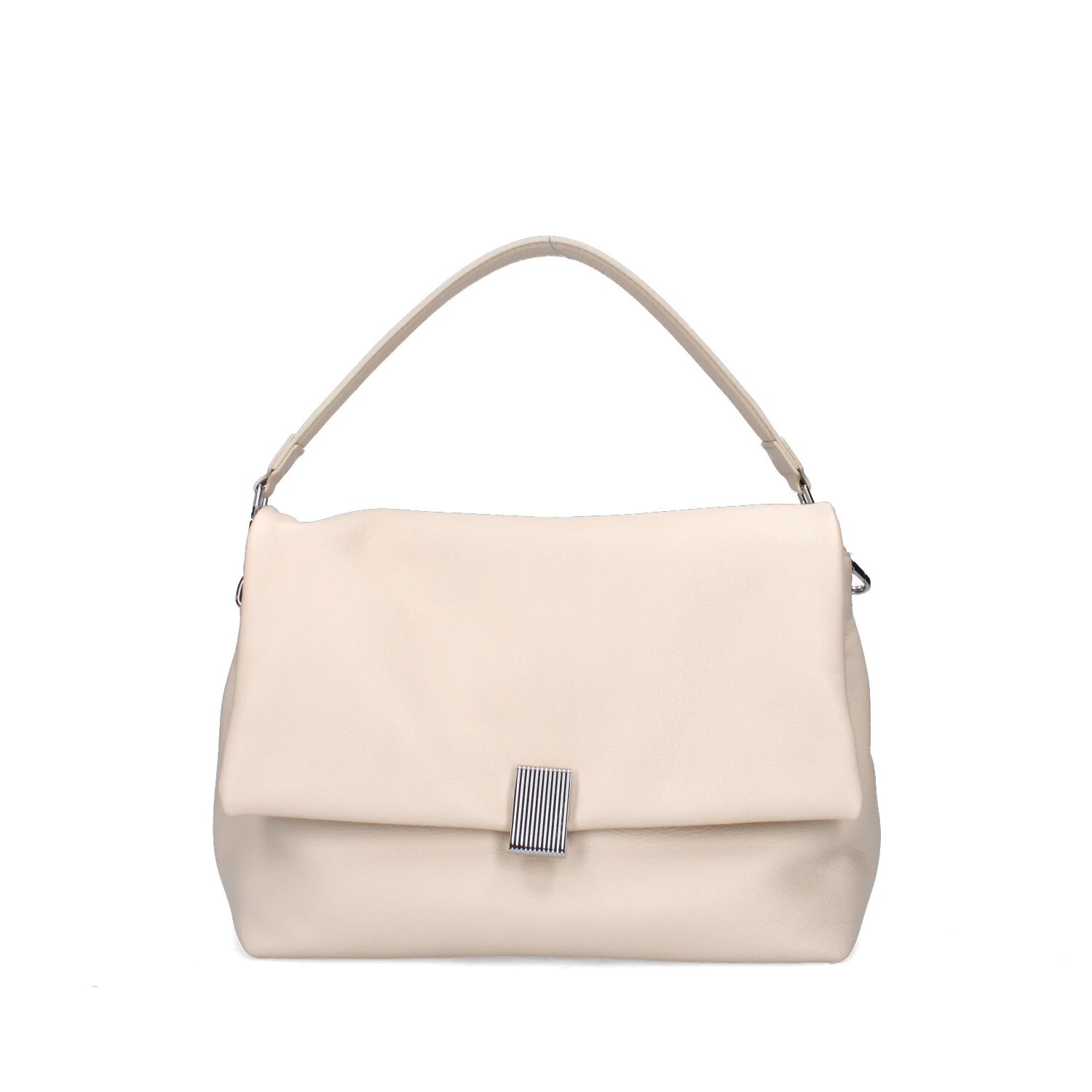 BORSA A SPALLA D702 DONNA BIANCO