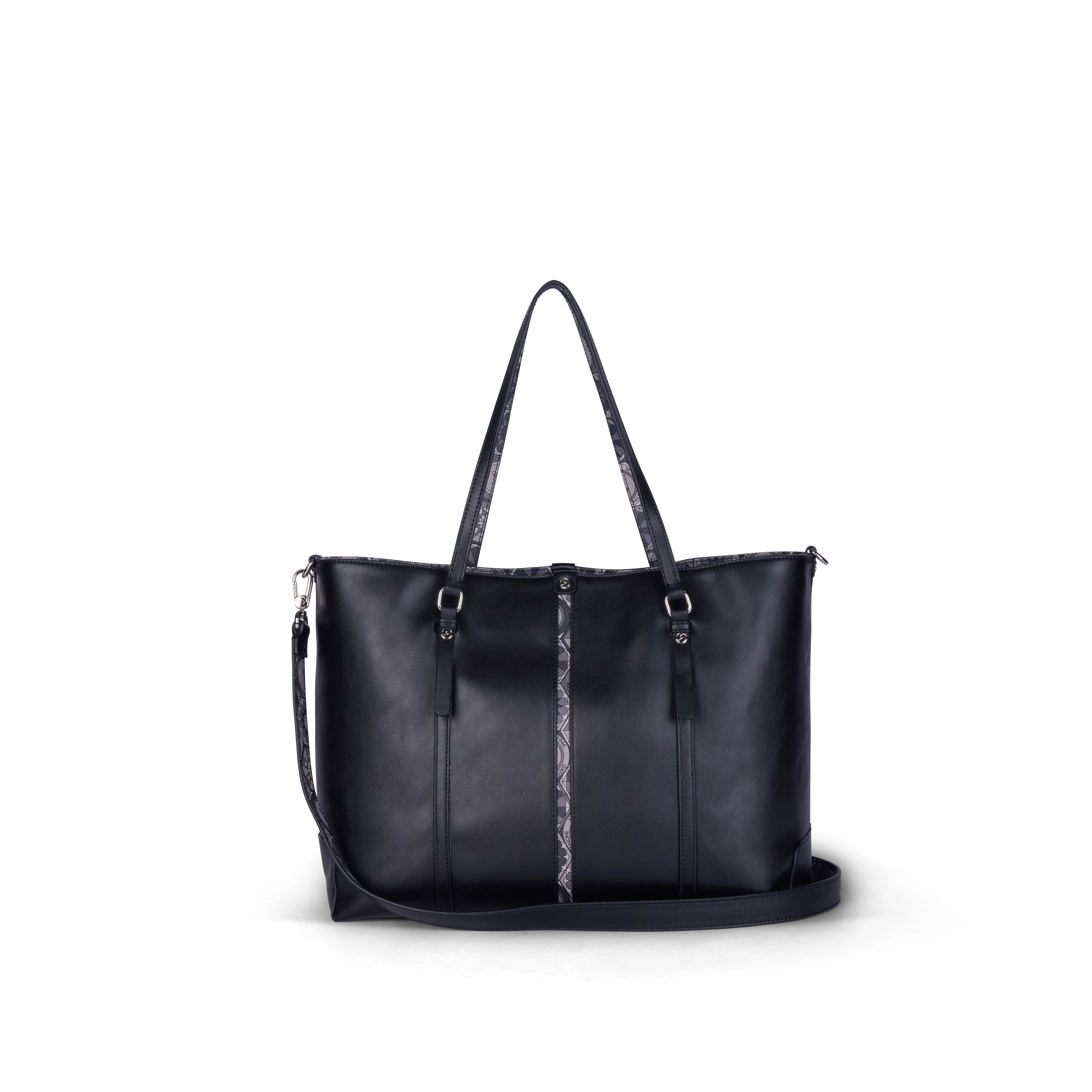 BORSA A SPALLA BEN2E8579WV DONNA NERO