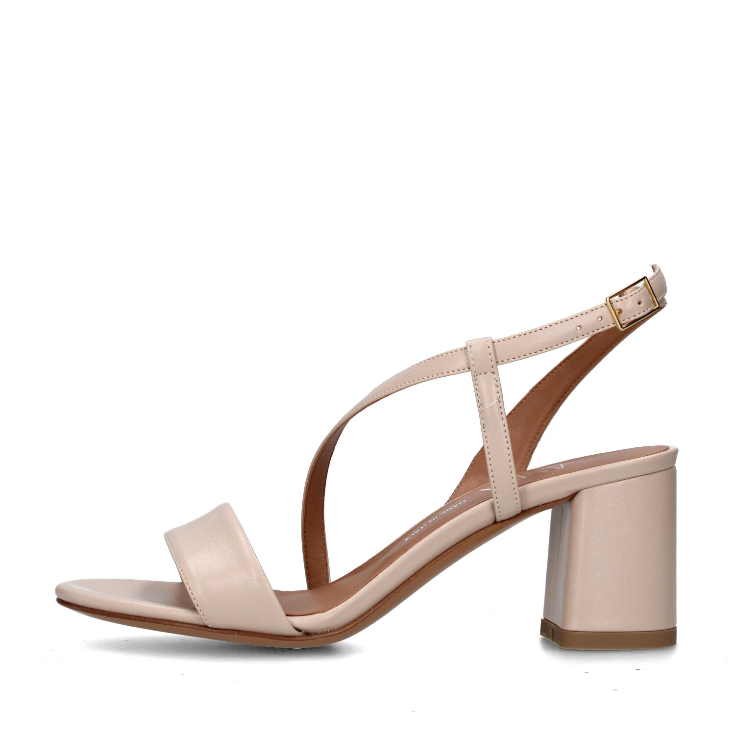 SANDALI TACCO ALTO L324 DONNA BEIGE