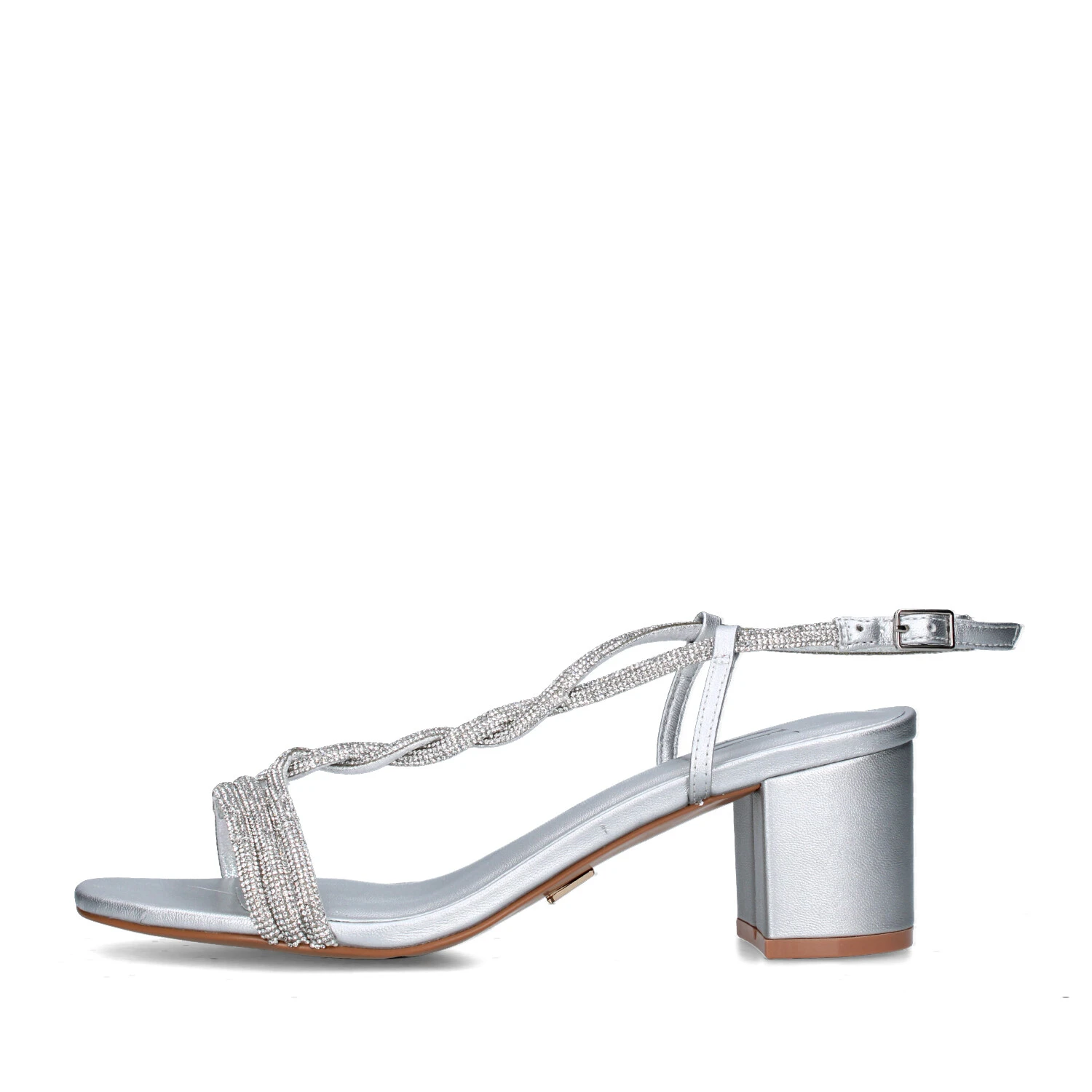 SANDALI TACCO ALTO AV6816 DONNA ARGENTO