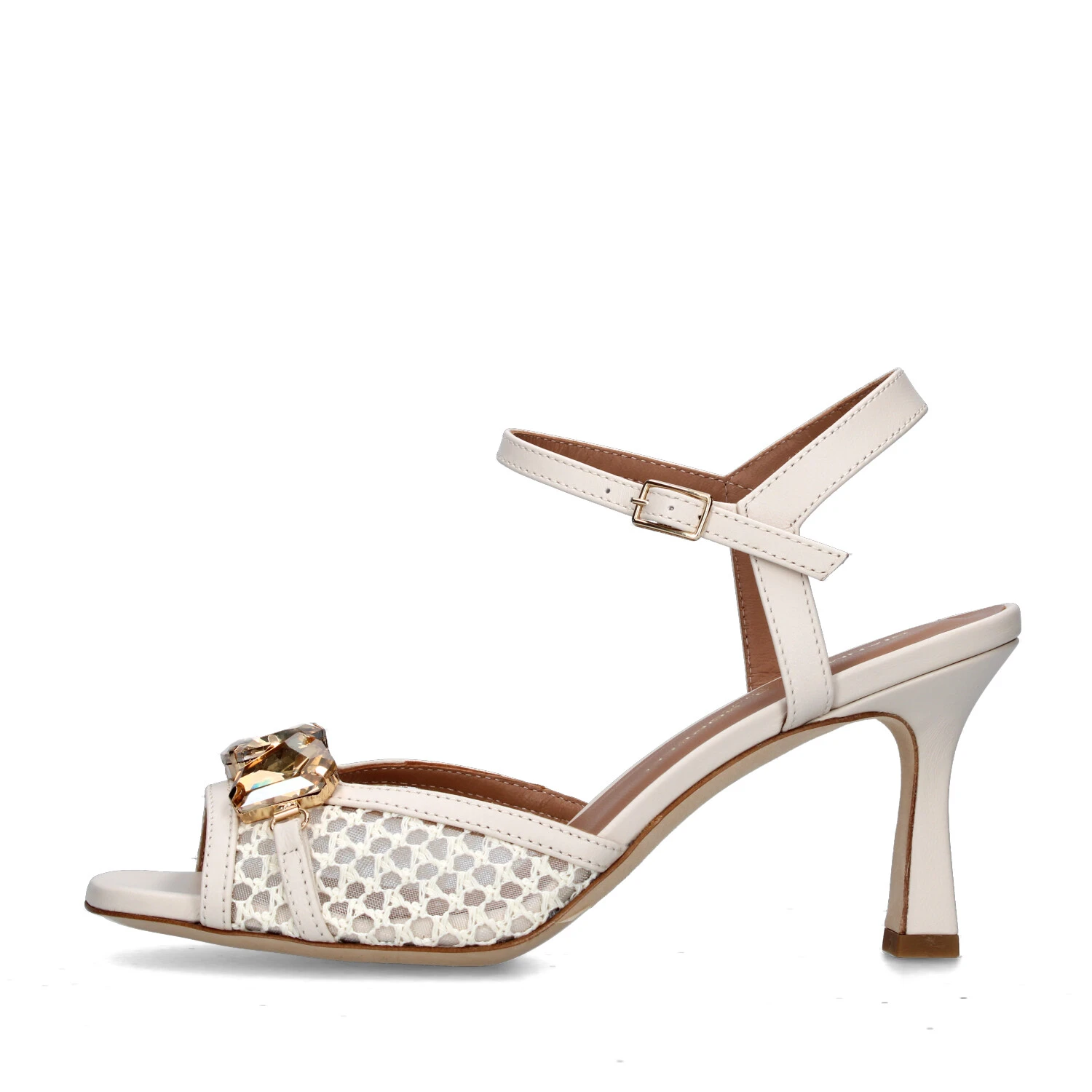 SANDALI TACCO ALTO 3040/LARA DONNA BEIGE