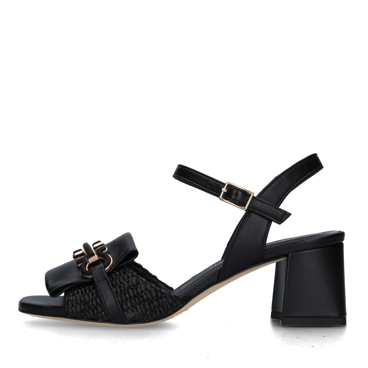 SANDALI TACCO ALTO 2180/ROMY DONNA NERO