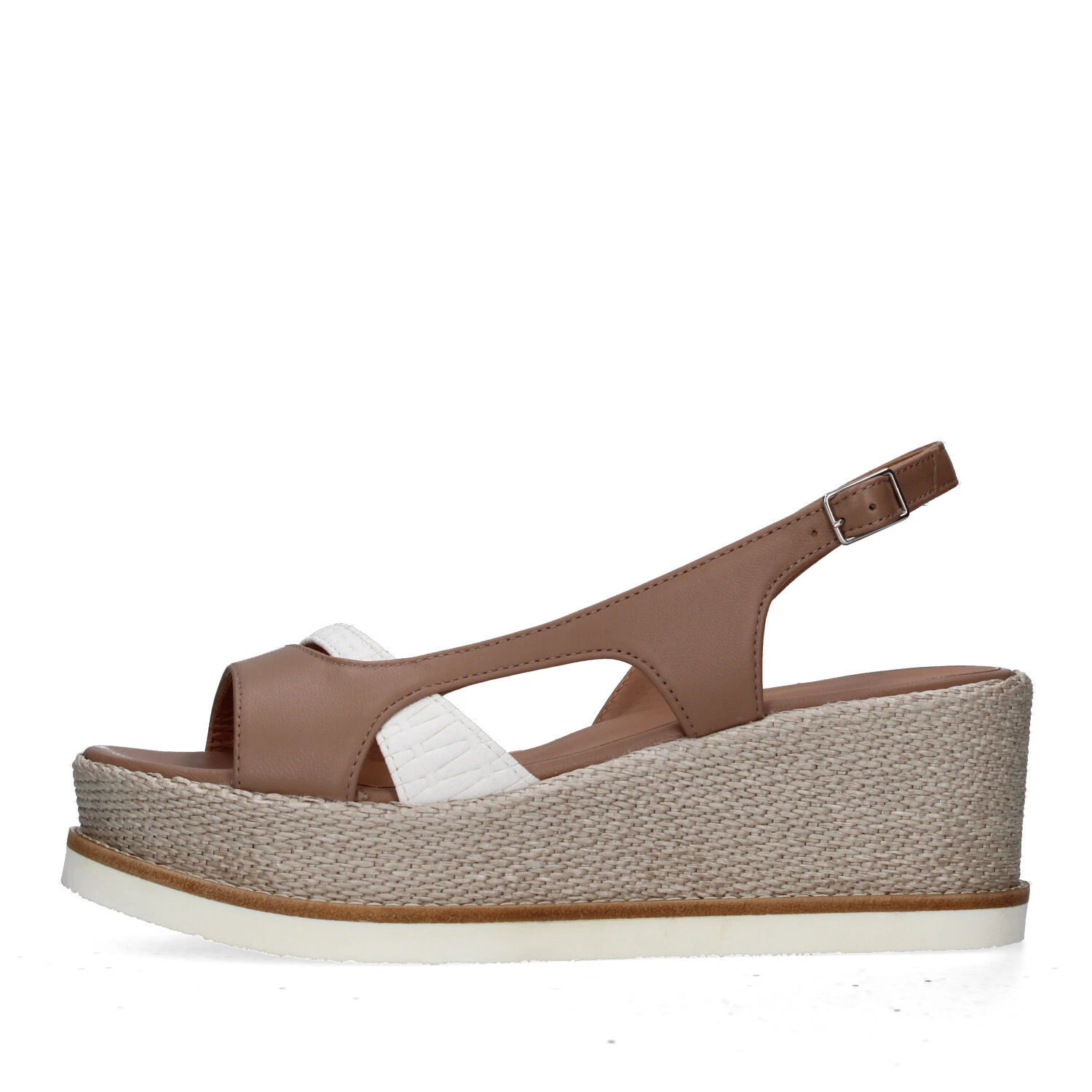 SANDALI CON ZEPPA 2213/JIL/XLG DONNA BEIGE