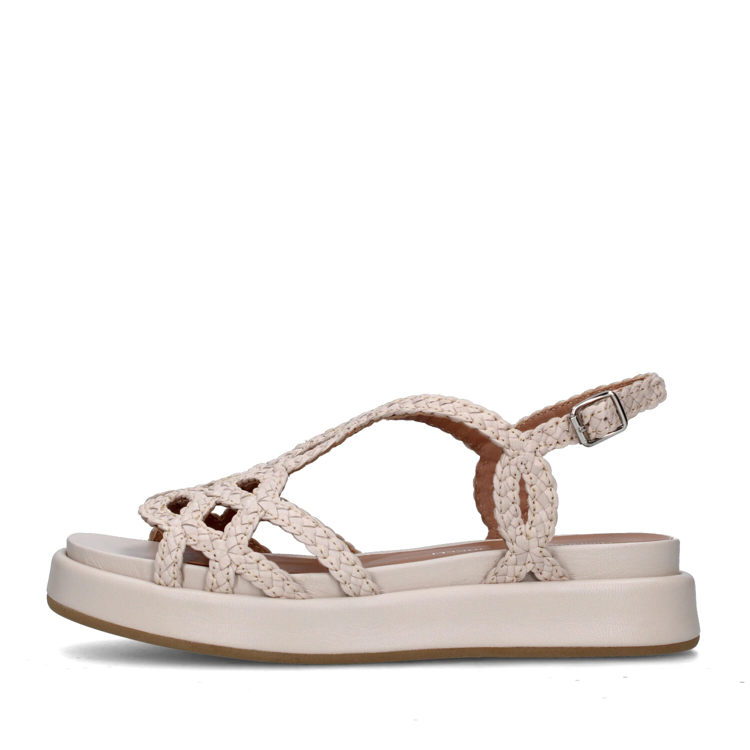 SANDALI CON ZEPPA 2264/ARES DONNA BEIGE