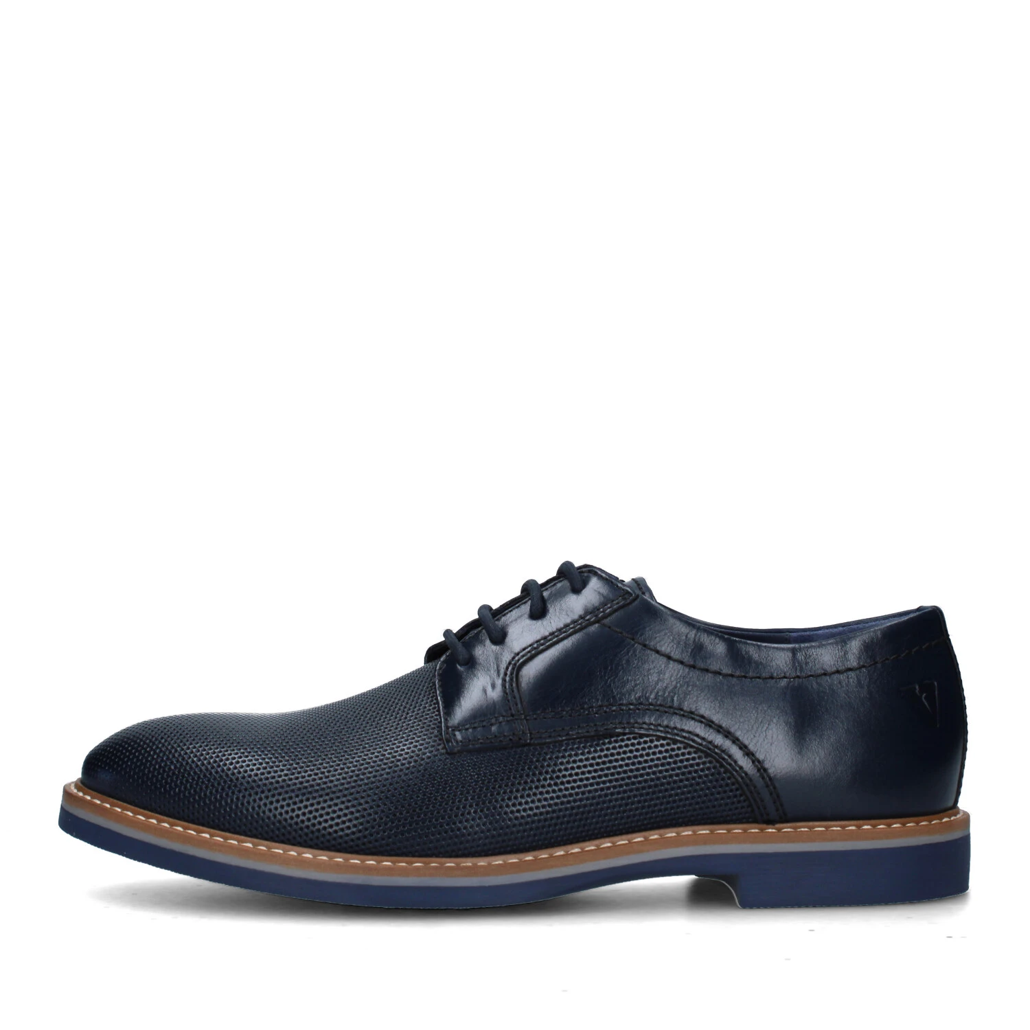 STRINGATE DERBY 47831 UOMO BLU