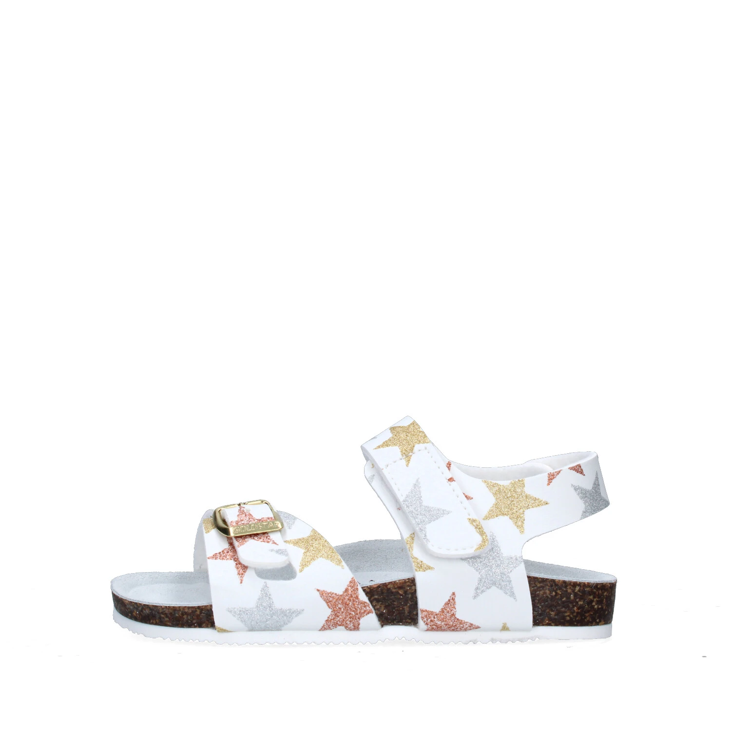 SANDALI BASSI GS847AS BAMBINA BIANCO
