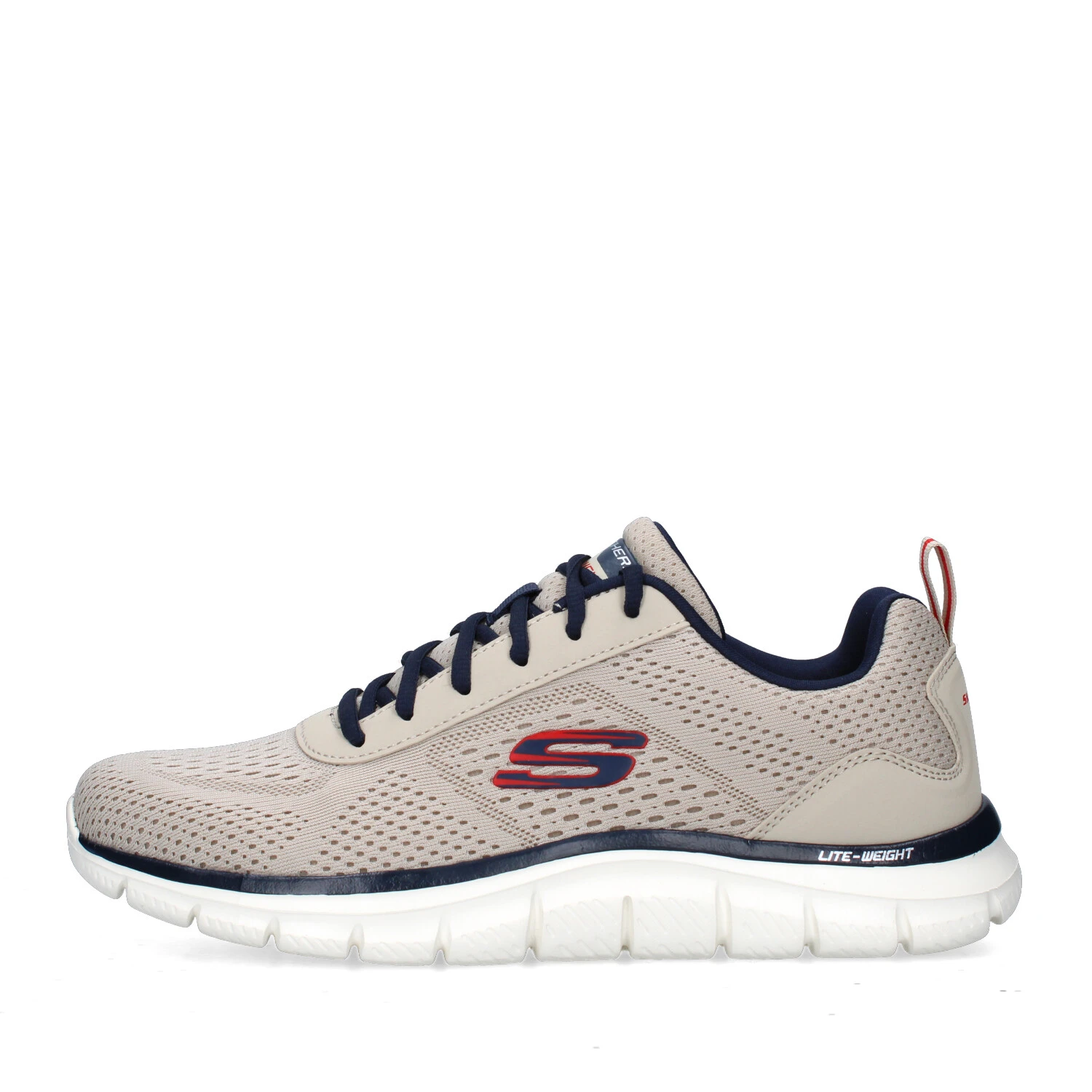 SNEAKERS BASSE 232758 TRACK - LESHUR UOMO BEIGE