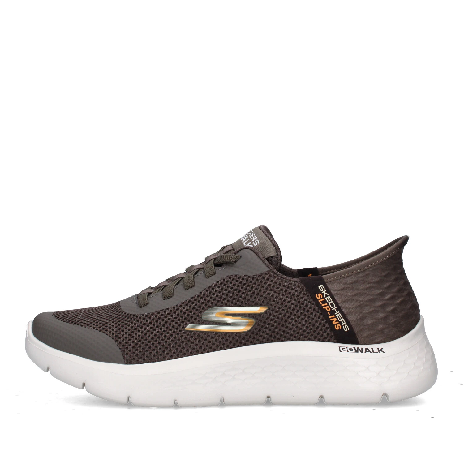 SNEAKERS BASSE 216324 GO WALK FLEX - HANDS UP UOMO MARRONE
