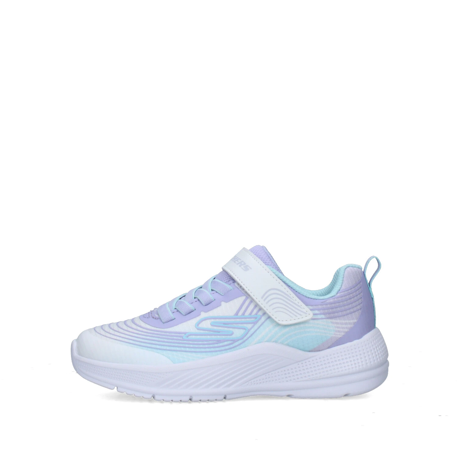 SNEAKERS BASSE 303575L MICROSPEC ADVANCE BAMBINA BIANCO IRIDESCENTE