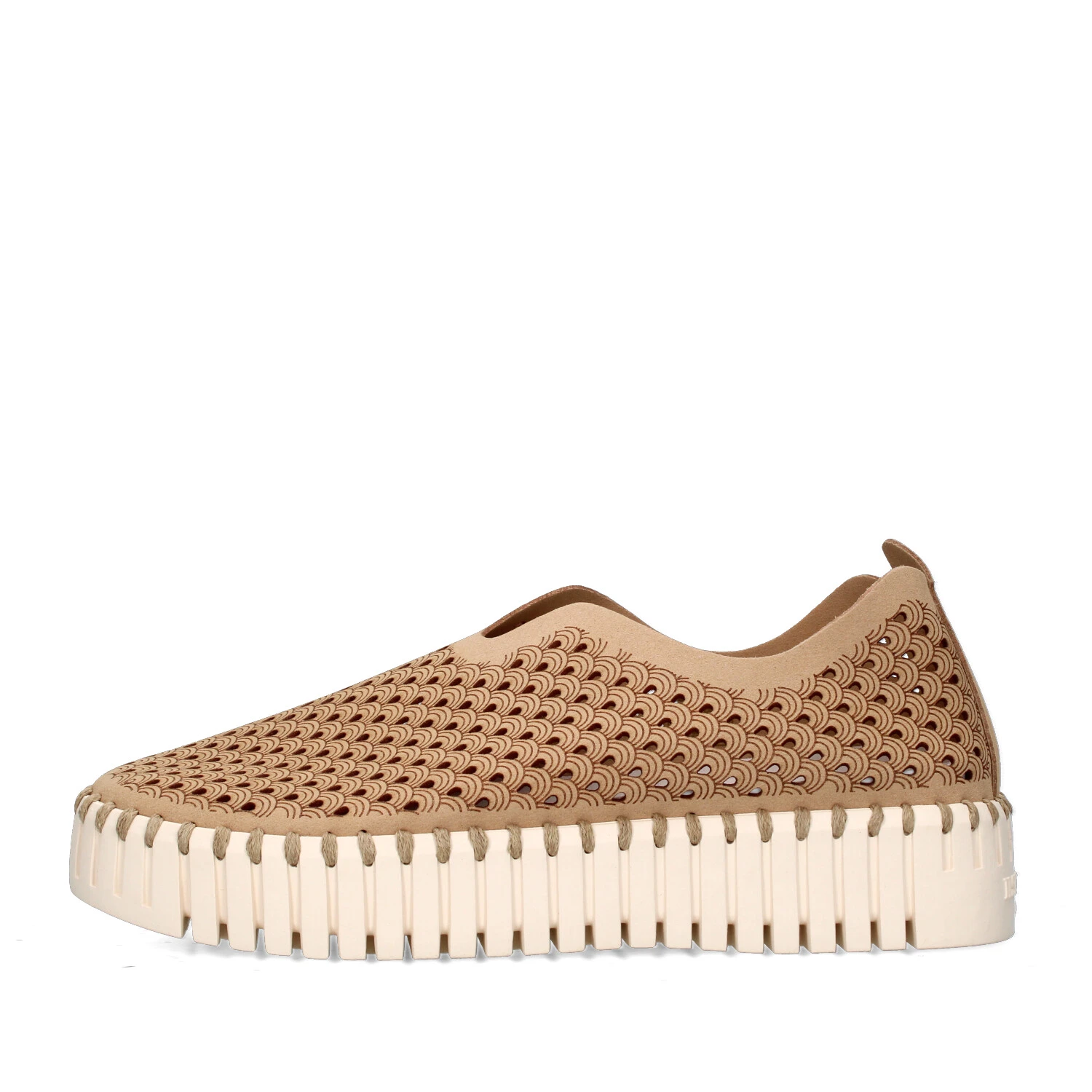 SNEAKERS SLIP ON TULIP3373 DONNA BEIGE