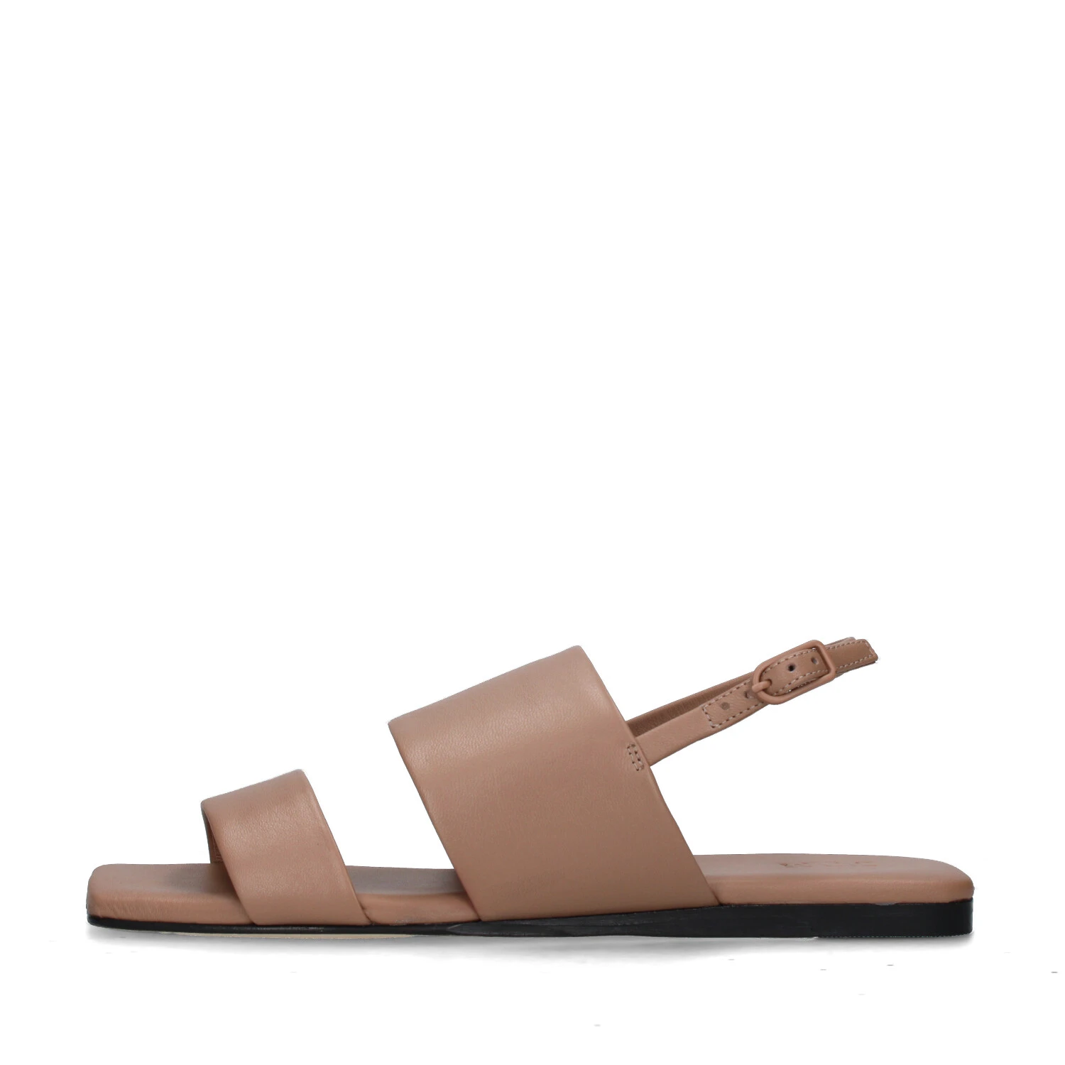 SANDALI TACCO BASSO 37713 DONNA MARRONE