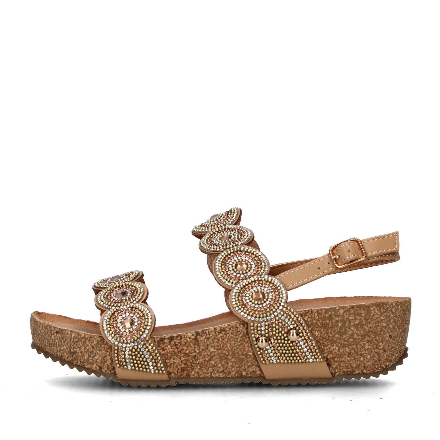SANDLAI CON ZEPPA CI1004 DONNA BEIGE