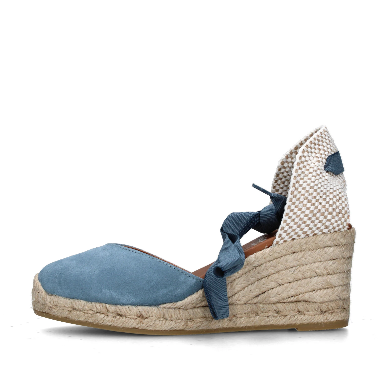 SANDALI CON ZEPPA 2011 ESPADRILLAS DONNA BLU JEANS