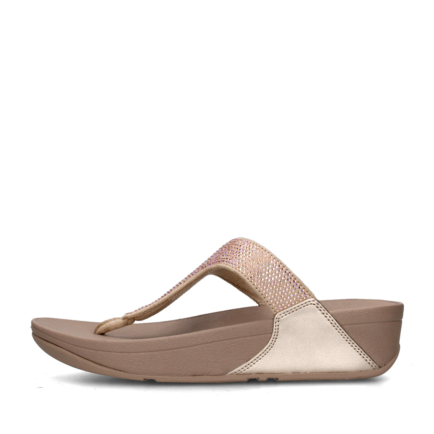 SANDALI CON ZEPPA EC5-A94 DONNA BEIGE