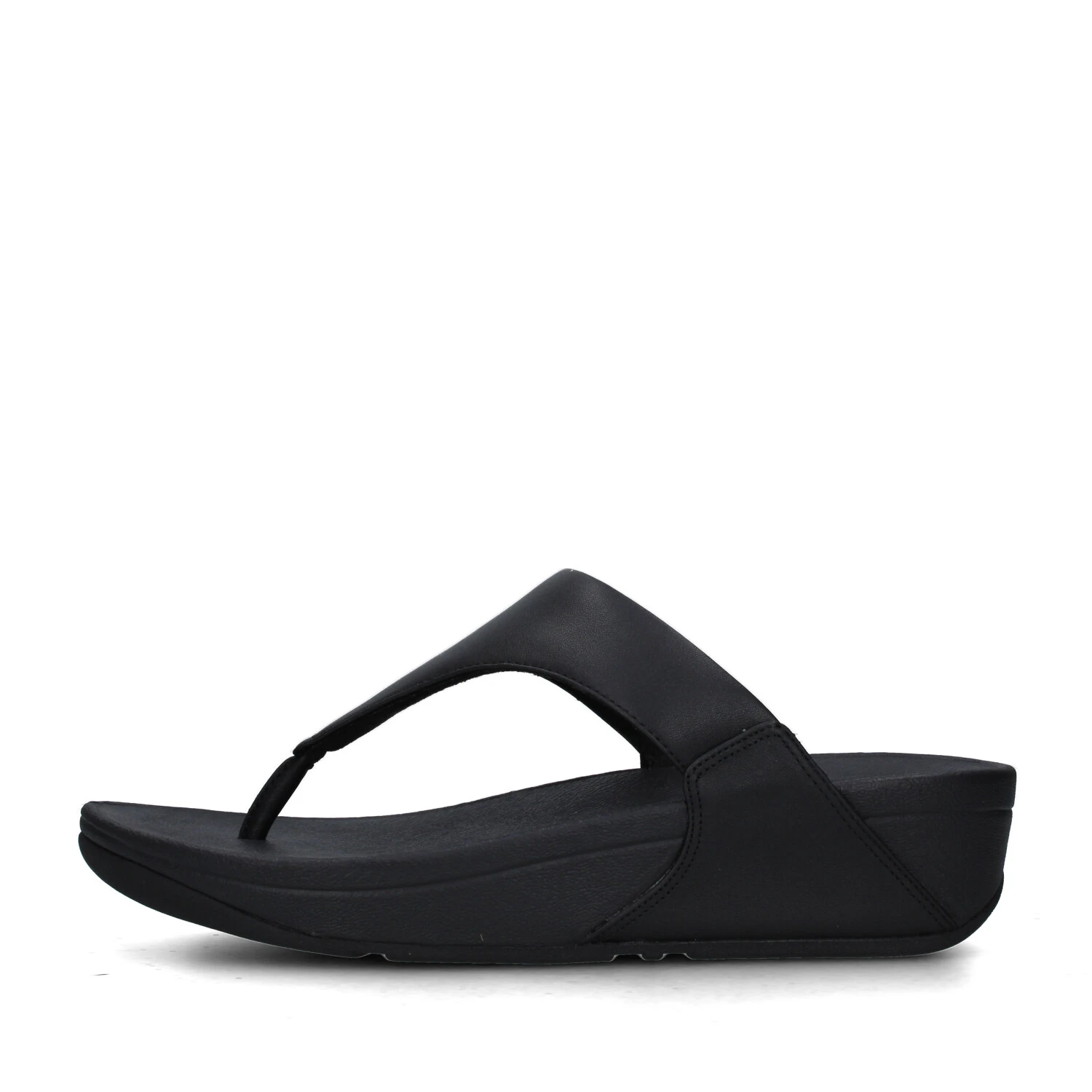 SANDALI CON ZEPPA I88-001 DONNA NERO