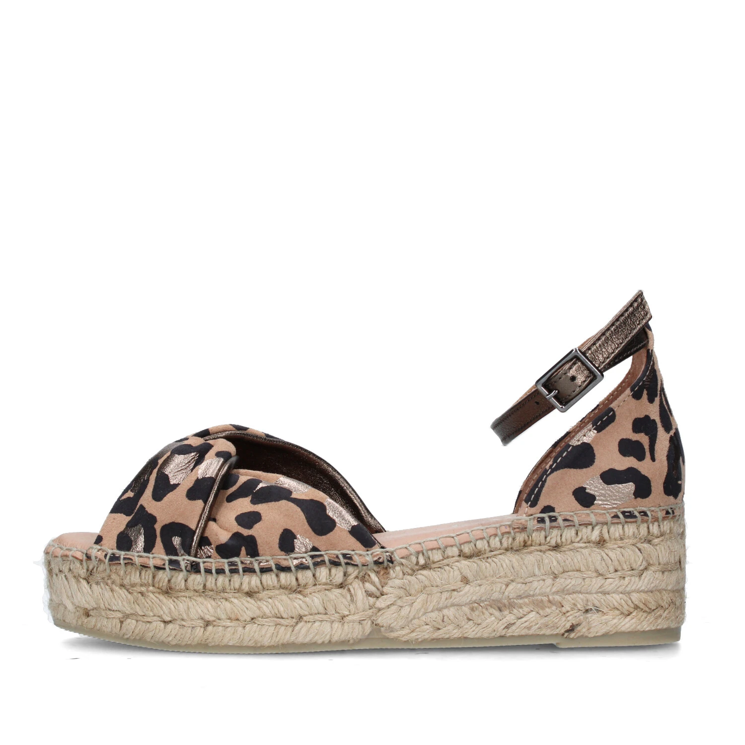 SANDALI CON LA ZEPPA TORGOS ESPADRILLAS DONNA BEIGE
