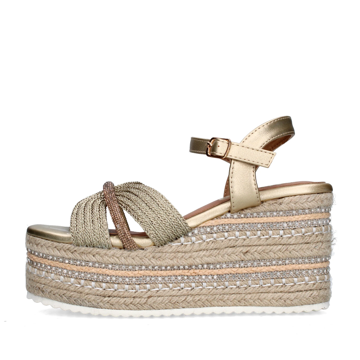 ESPADRILLAS P2544 DONNA ORO