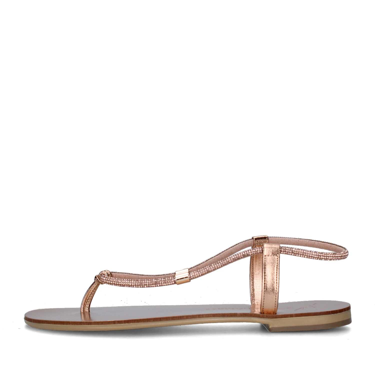 SANDALI TACCO BASSO 53-TCM DONNA BEIGE