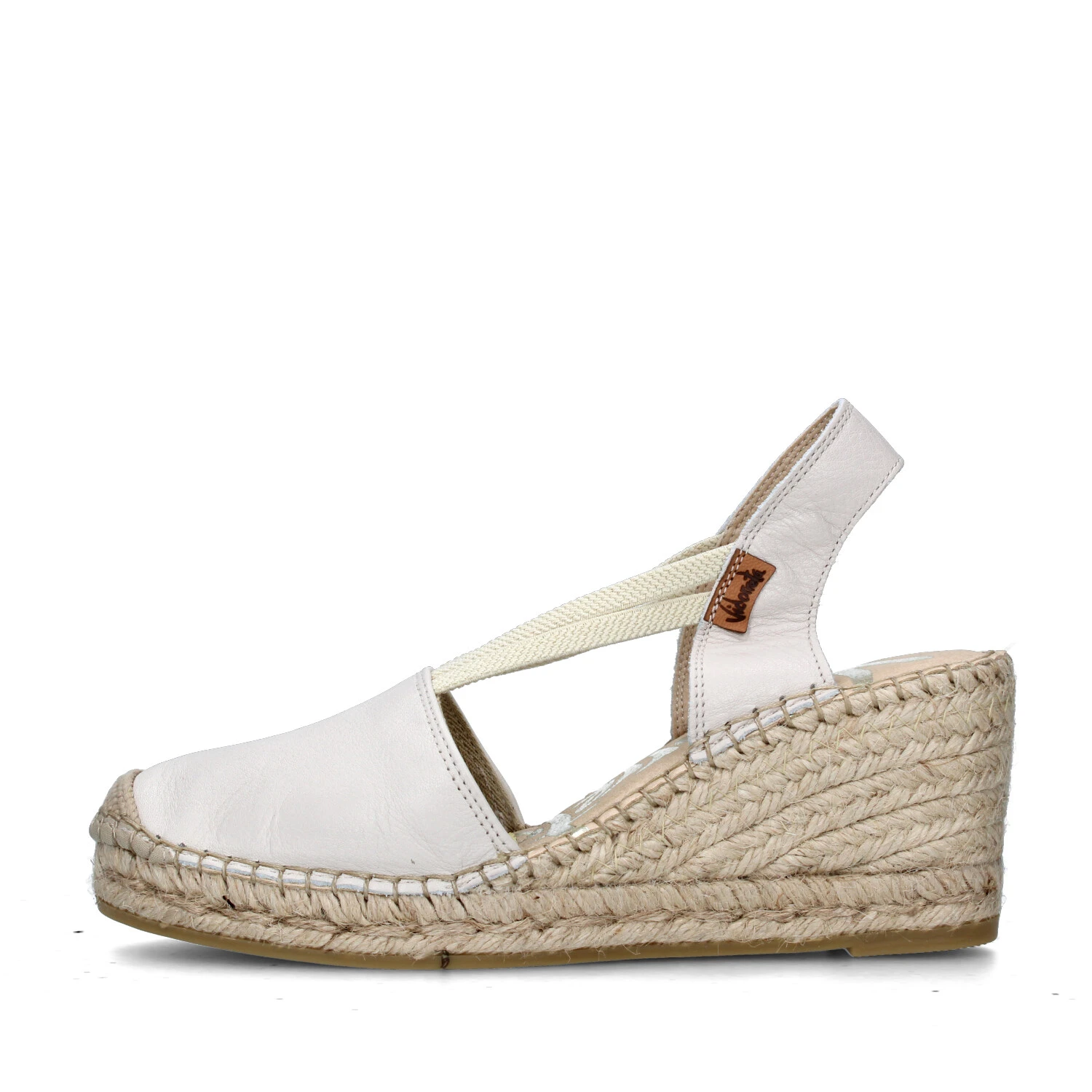 SANDALI CON ZEPPA 05500 ESPADRILLAS DONNA BEIGE