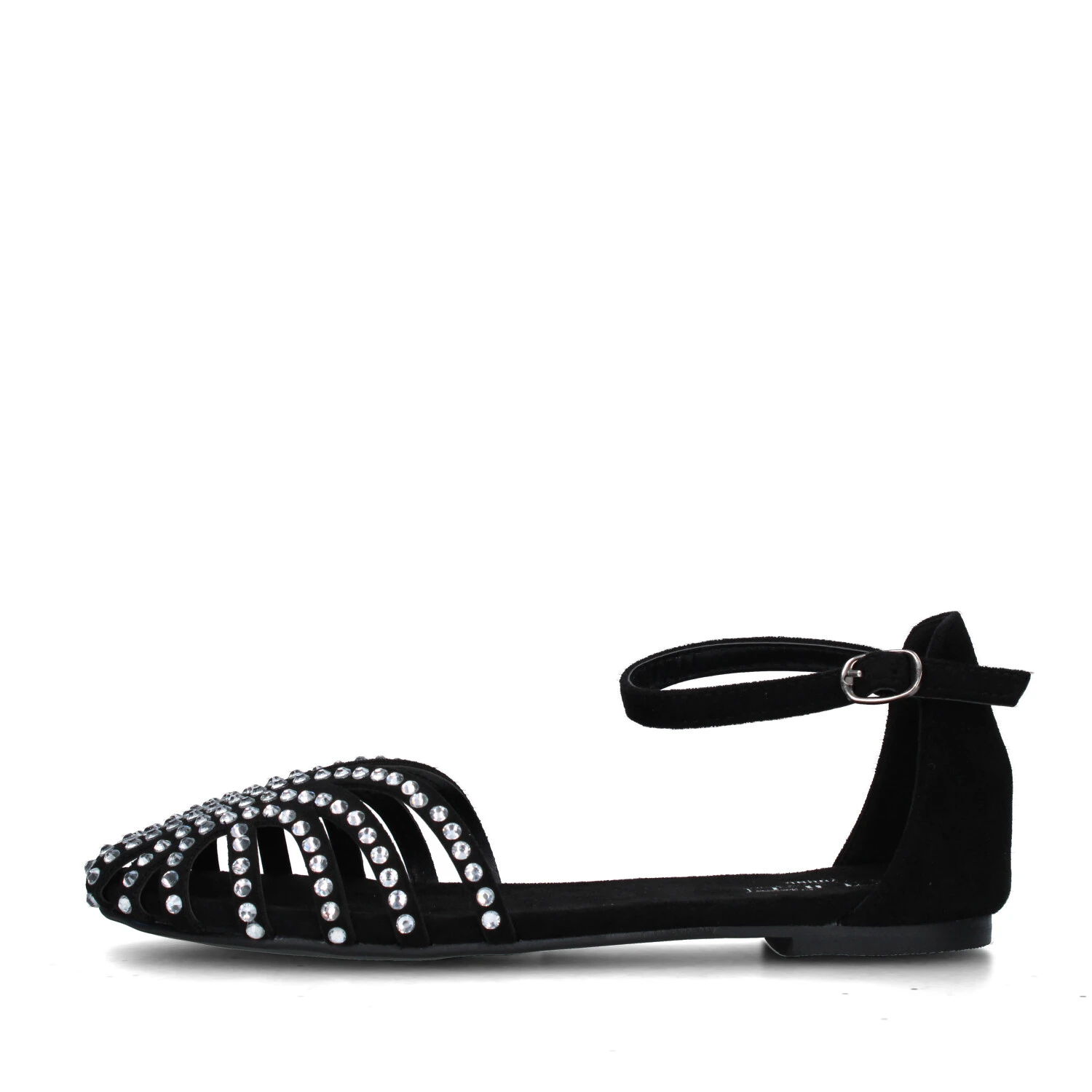 SANDALI TACCO BASSO T-230-W DONNA NERO