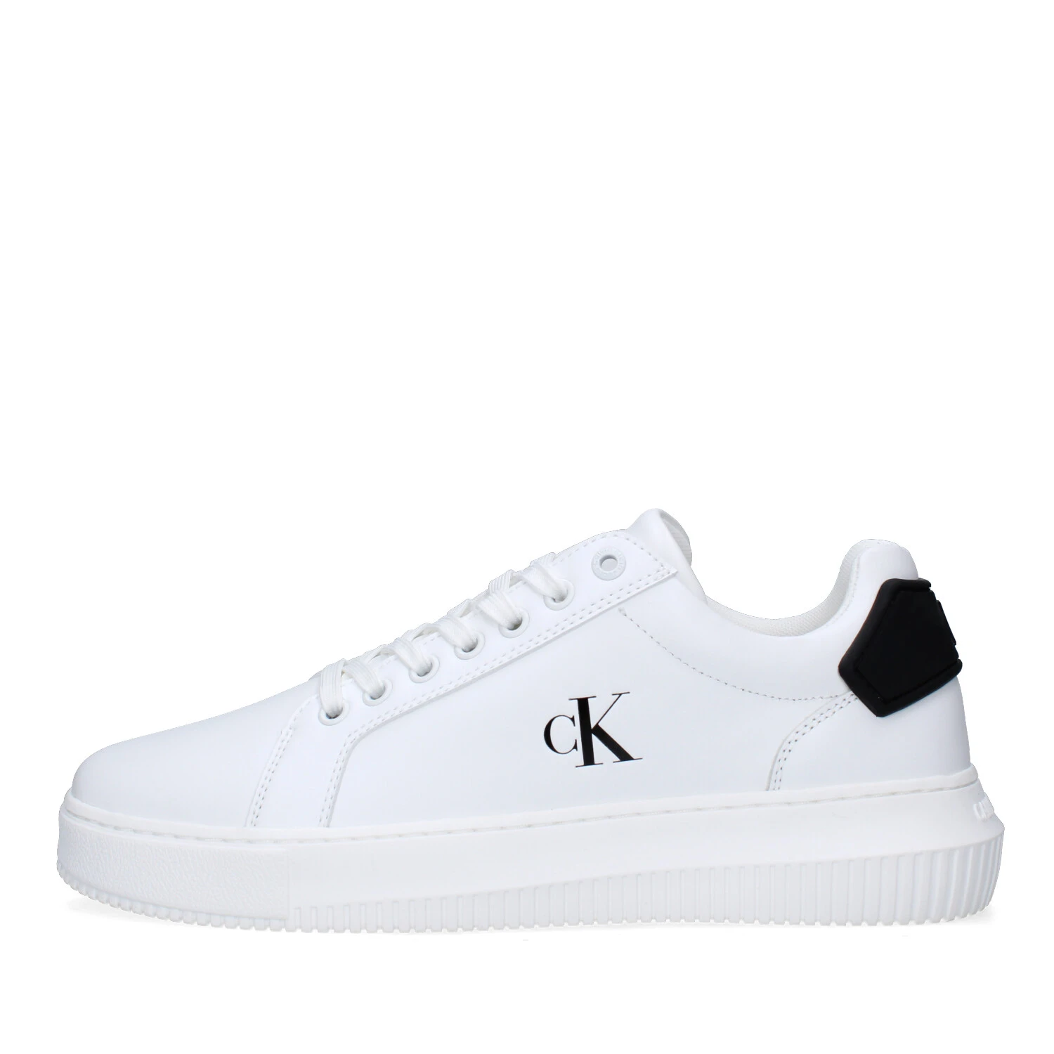 SNEAKERS BASSE YM0YM01296 CHUNKY CUPSOLE UOMO BIANCO