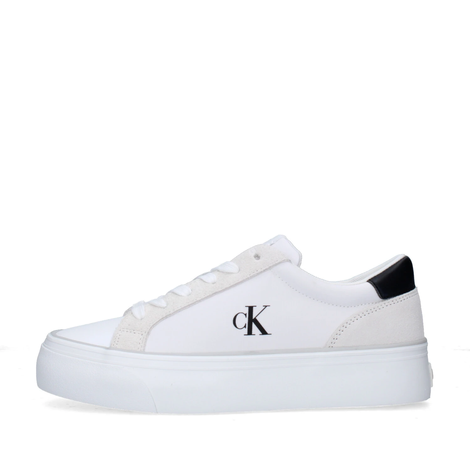 SNEAKERS BASSE YW0YW01896 VULC DONNA BIANCO