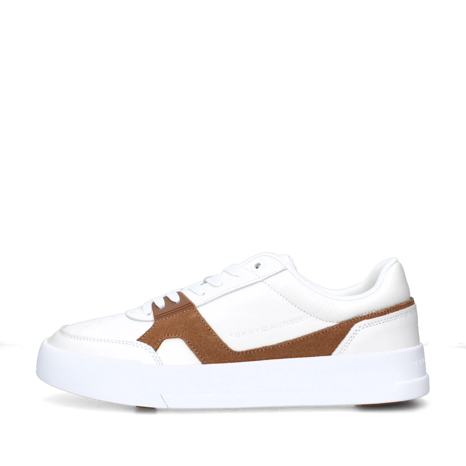 SNEAKERS BASSE FM0FM05551 TH COURT CRAFT UOMO ECRU BIANCO