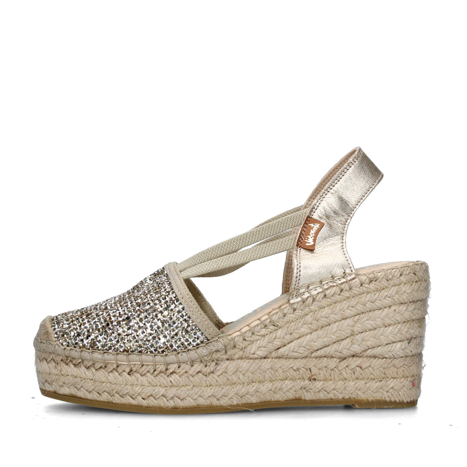 ESPADRILLAS 18400 DONNA ORO