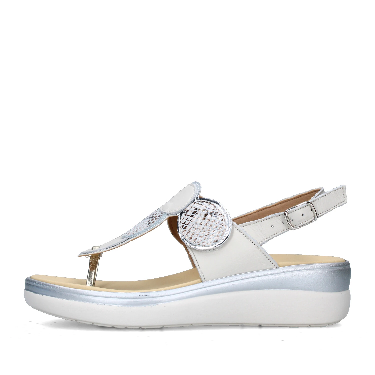 GANT Ivalice Sandali Con Zeppa Donna - Tomaia In Pelle E Uncinetto Setoso - Zeppa Rivestita In Sughero E Iuta - Eleganti Per La Spiaggia