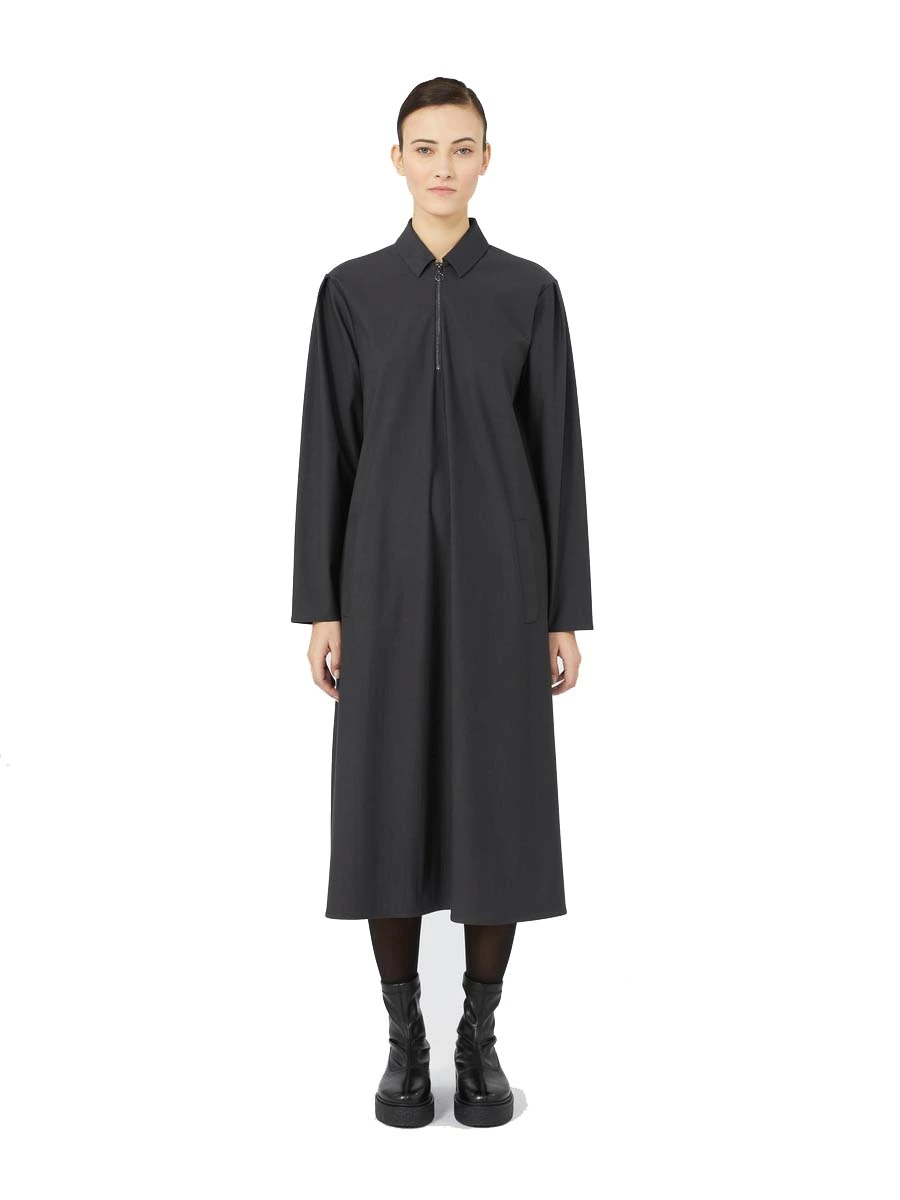 VESTITO LUNGO IN JERSEY CON TASCHE APPLICATE DONNA GIRGIO