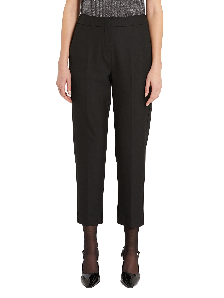 PANTALONI CHINO CON ELASTICO IN VITA VIVY DONNA NERO