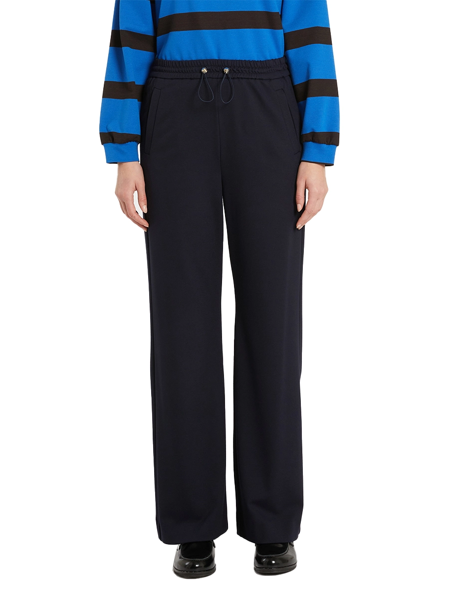 PANTALONI JOGGERS IN JERSEY STOP DONNA BLU