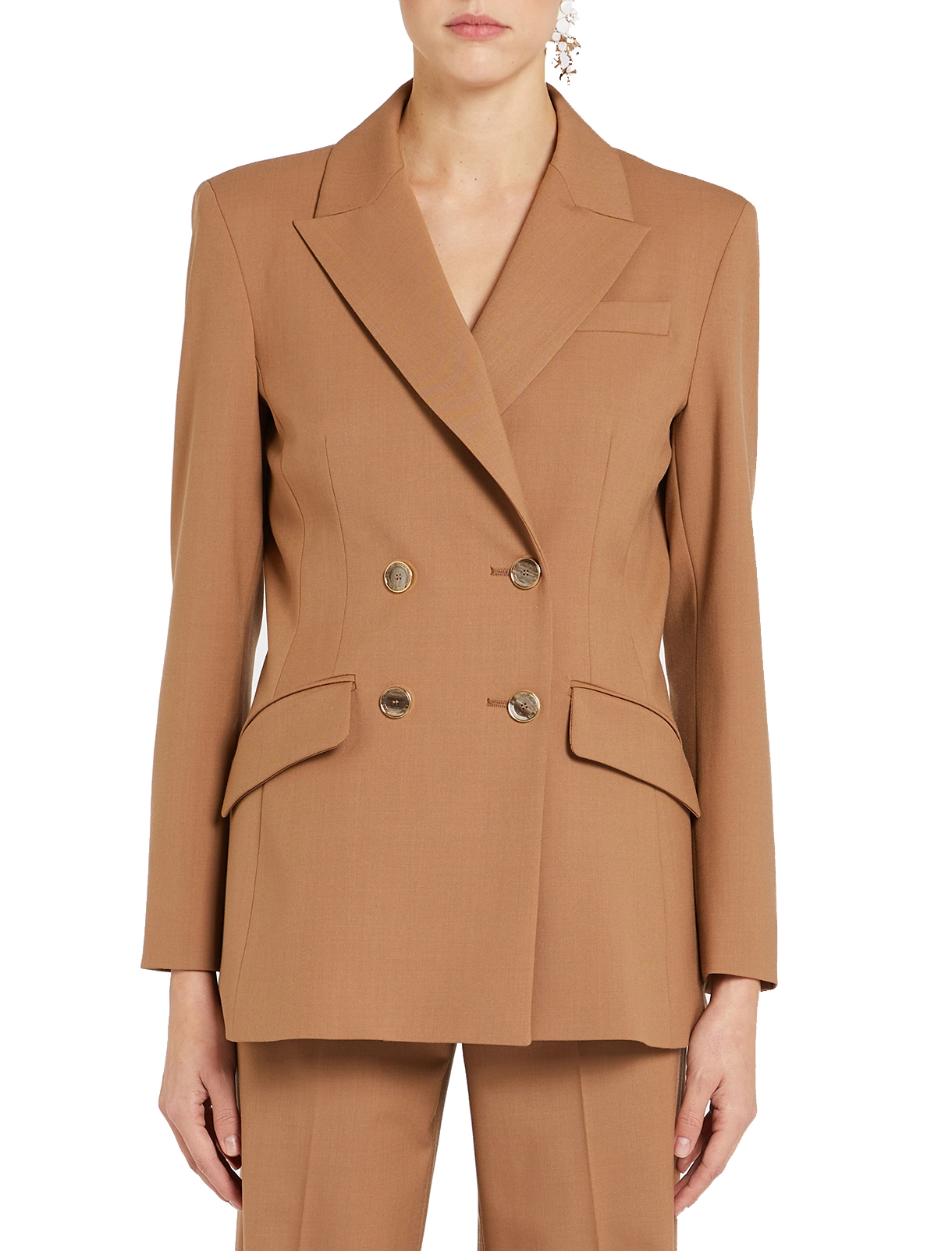 GIACCA BLAZER AGILE DONNA BEIGE