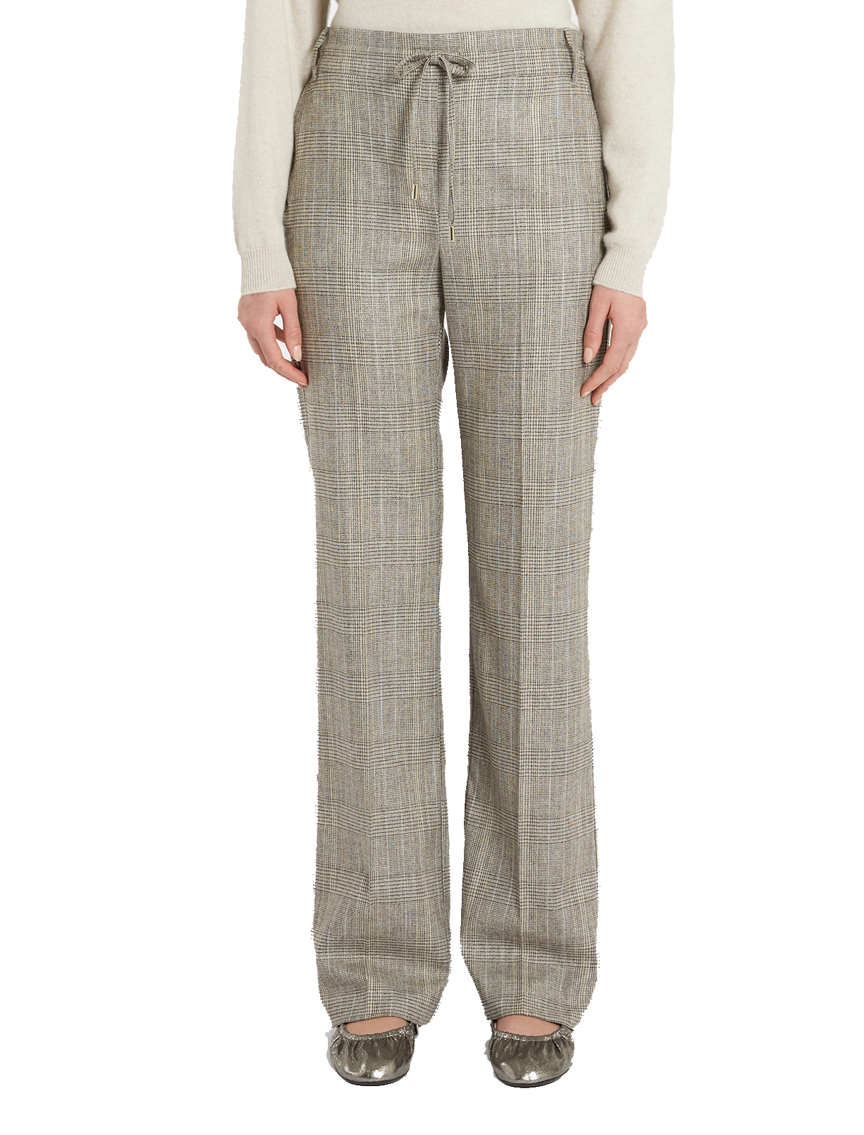 PANTALONI A PALAZZO ELODIA DONNA GRIGIO