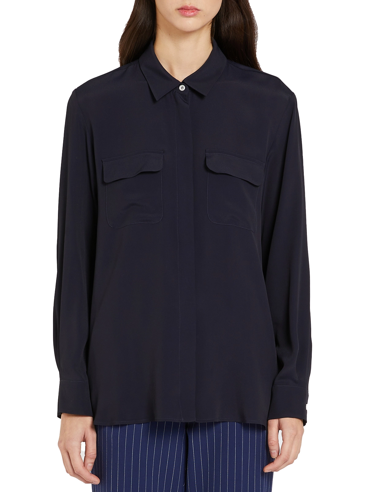 CAMICIA CALABRA DONNA BLU