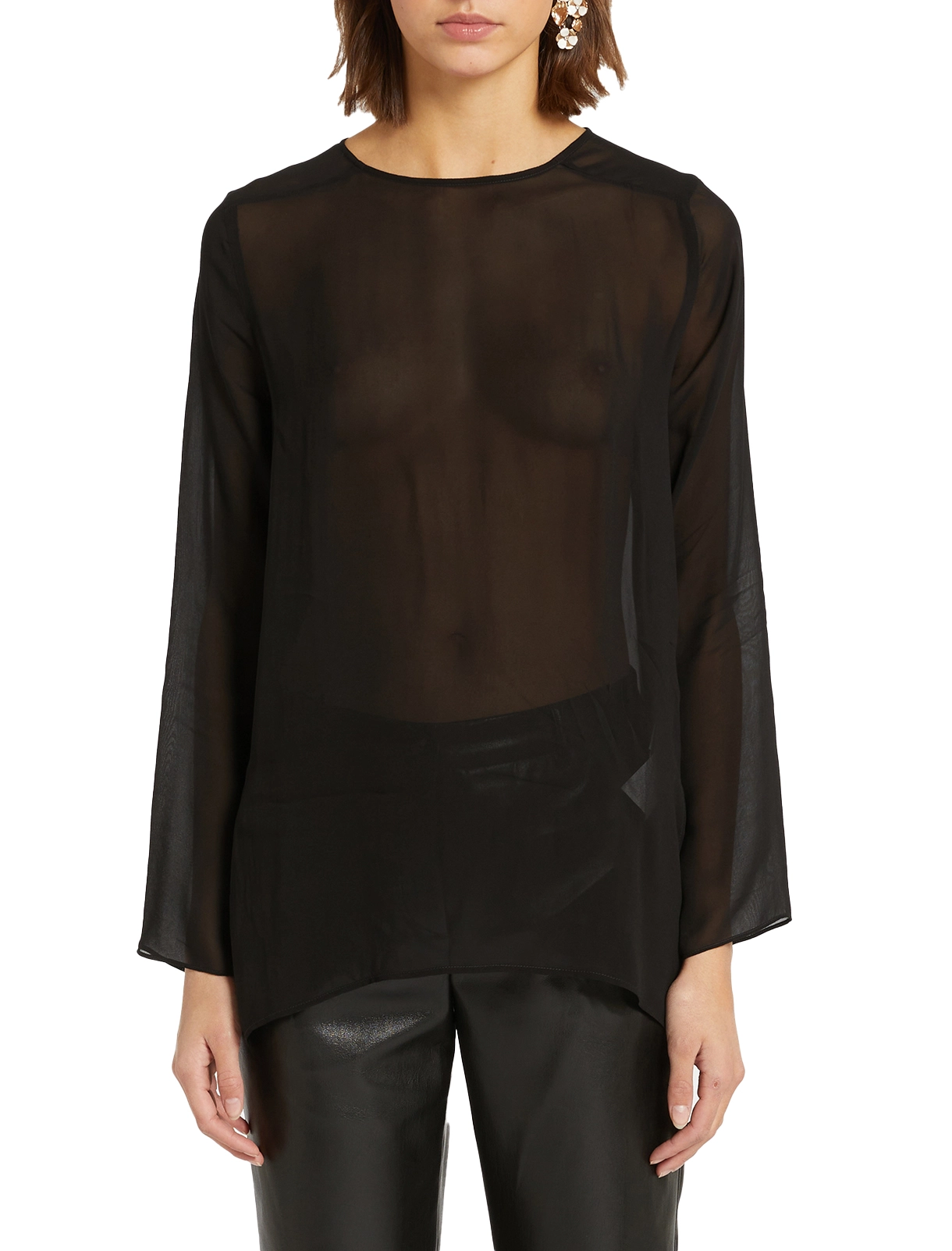 CAMICIA MOSTRA DONNA NERO
